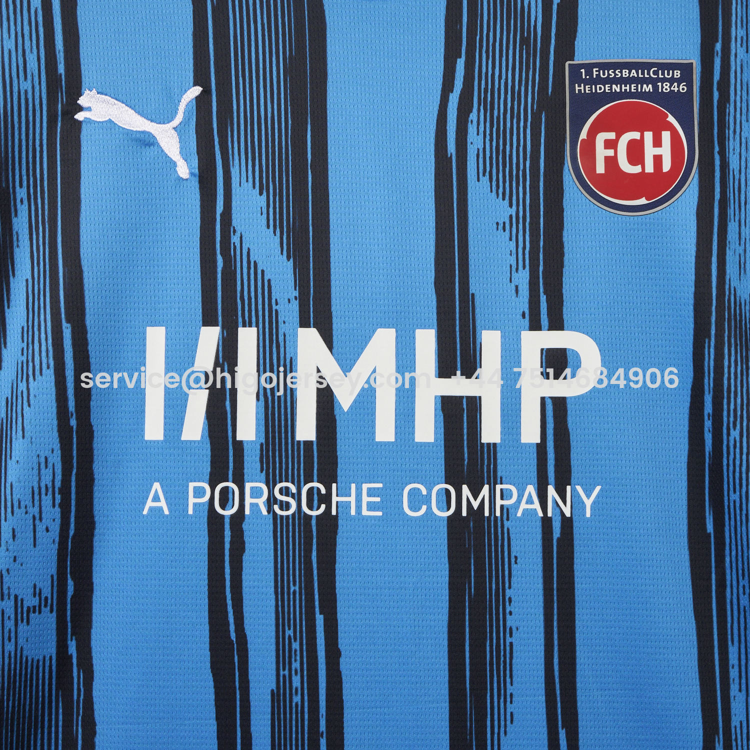 Higojerseys-FC Heidenheim 25-26 Away Jersey - Fans Version