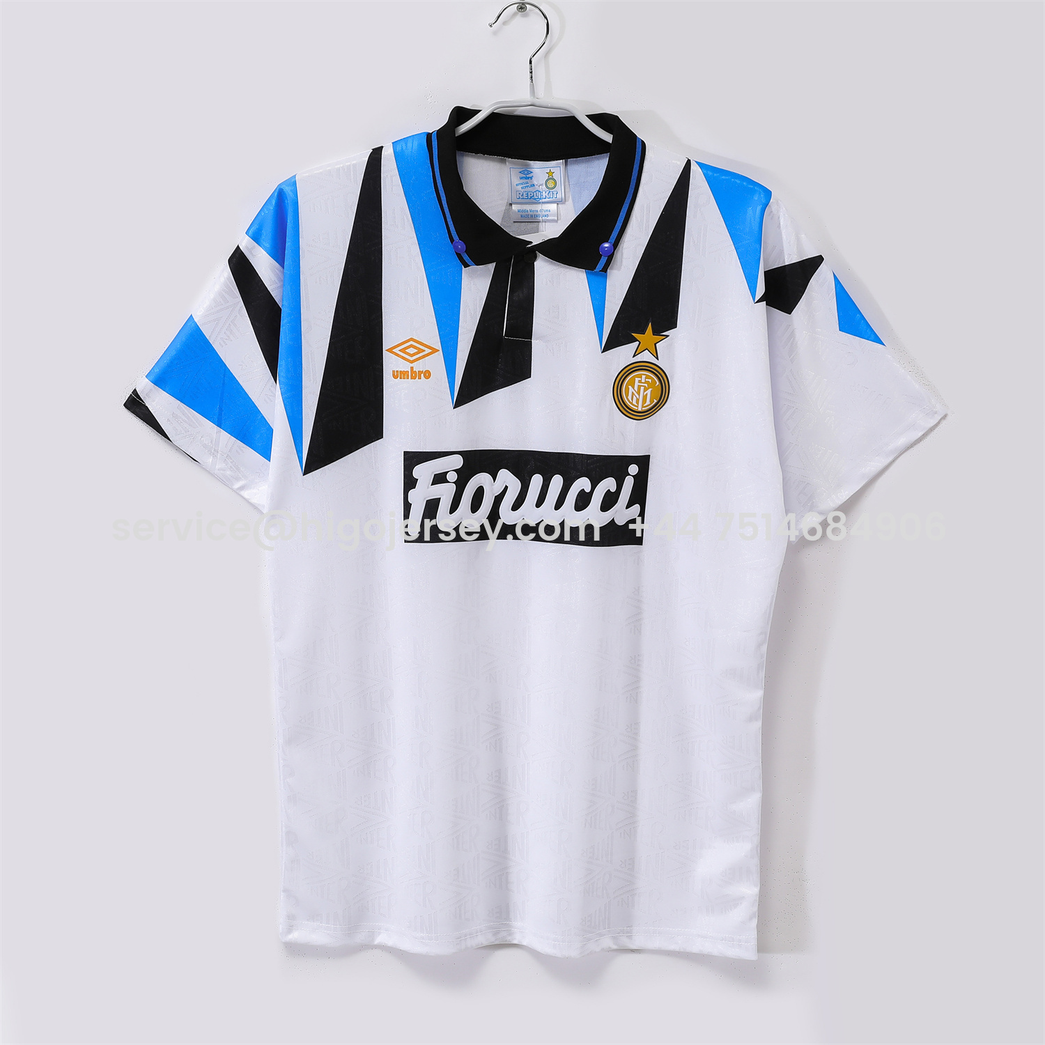 Higojerseys-Retro Inter Milan 1992-93 Away Jersey