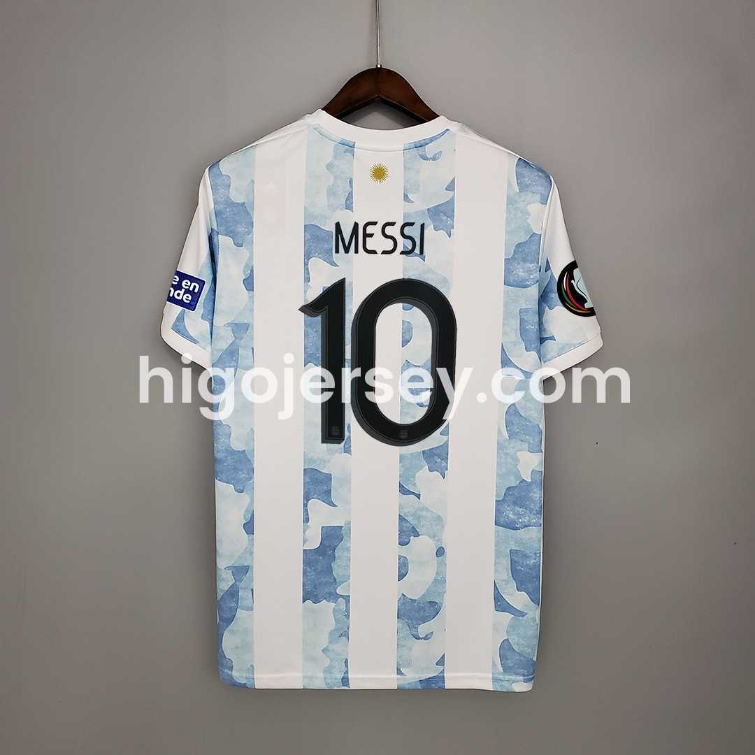 Higojerseys-Retro Argentina 2021 Home Stadium Jersey