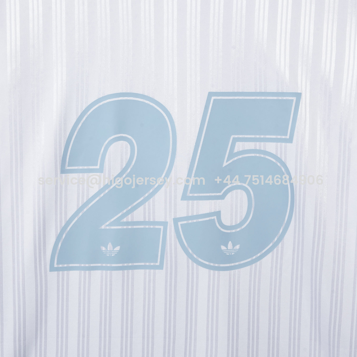 Higojerseys-Bohemian 25-26 Oasis Originals Tour White And Sky Blue Jersey With Number 25 - Fans Version