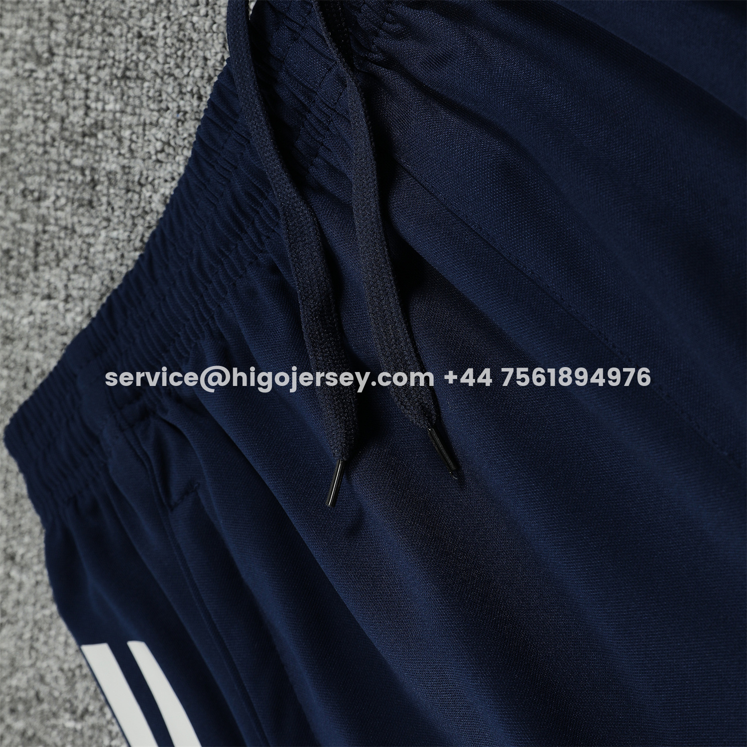 Higojerseys-Arsenal 25-26 Vest Training Set - Deep Blue Vest and Shorts