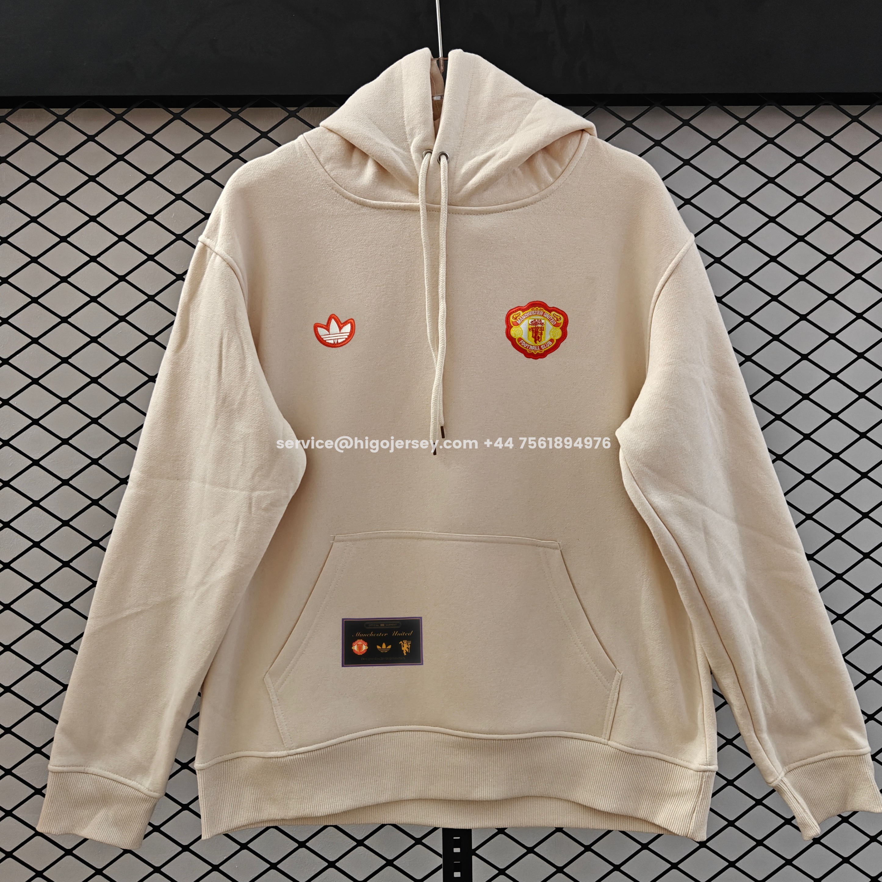 Higojerseys-Manchester United 25-26 Originals Terrace Icon Unisex Pullover Hoodie