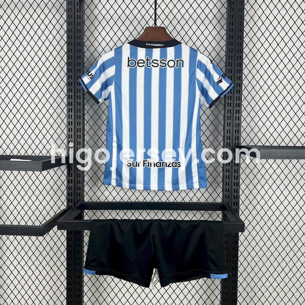 Higojerseys-Racing Club de Avellaneda 24-25 Home Kids Kit