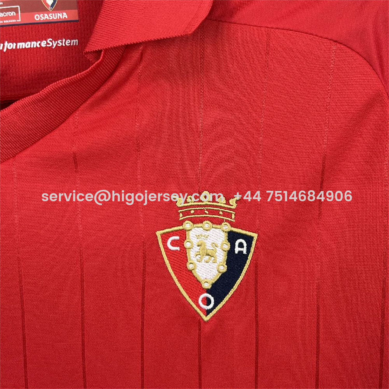 Higojerseys-Osasuna 25-26 Home Jersey - Fans Version