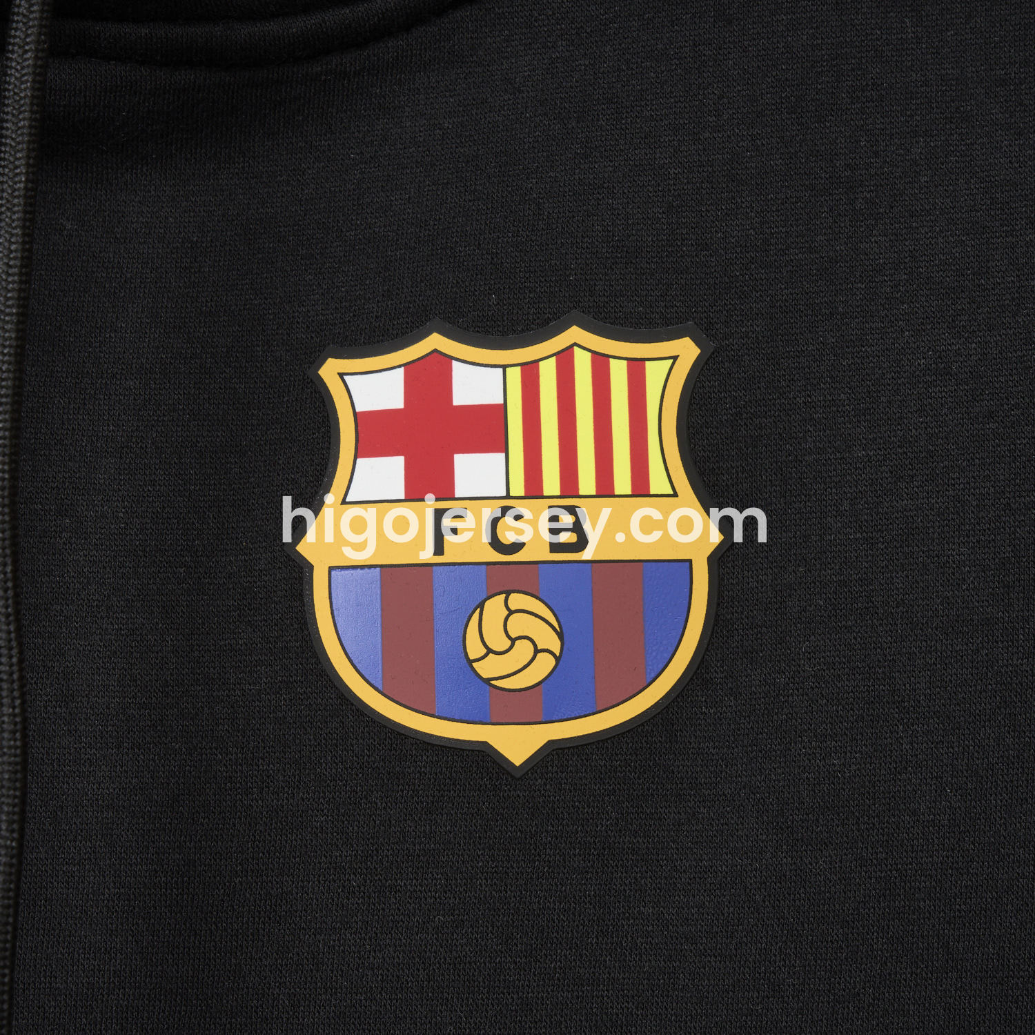 Higojerseys-Barcelona x Travis Scott Black Unisex Pullover Hoodie
