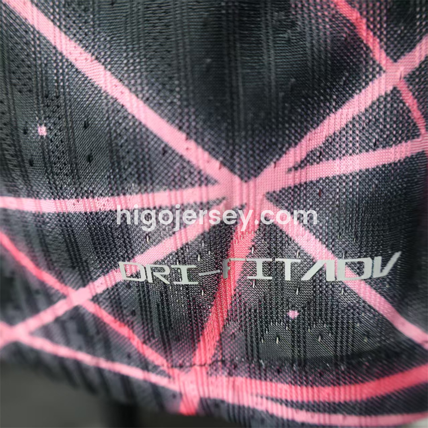 Higojerseys-Paris Saint-Germain PSG 25-26 Pink Lines Jordan Black Special Jersey - Player Version