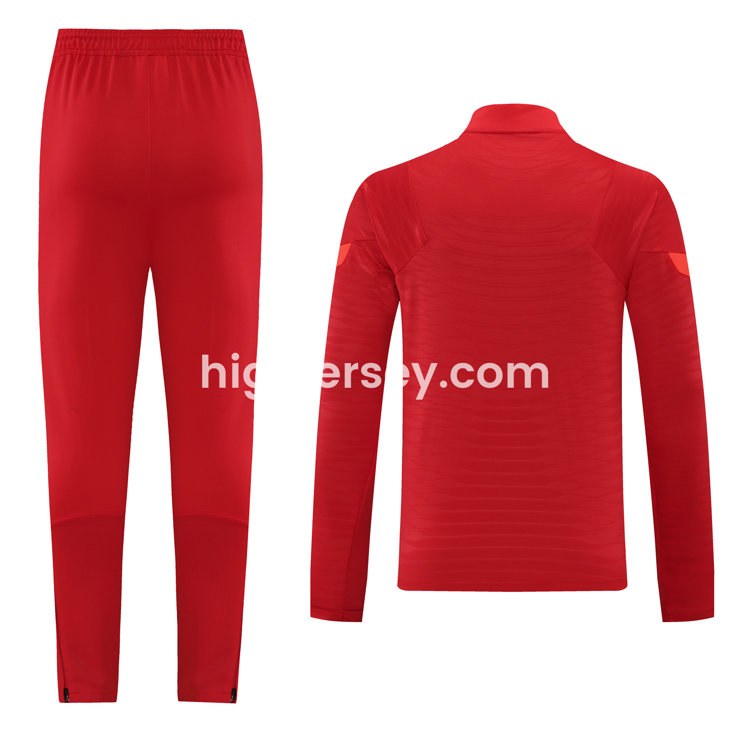 Higojerseys-Liver.pool 24-25 Long Sleeve Training Set - Red Top and Pants