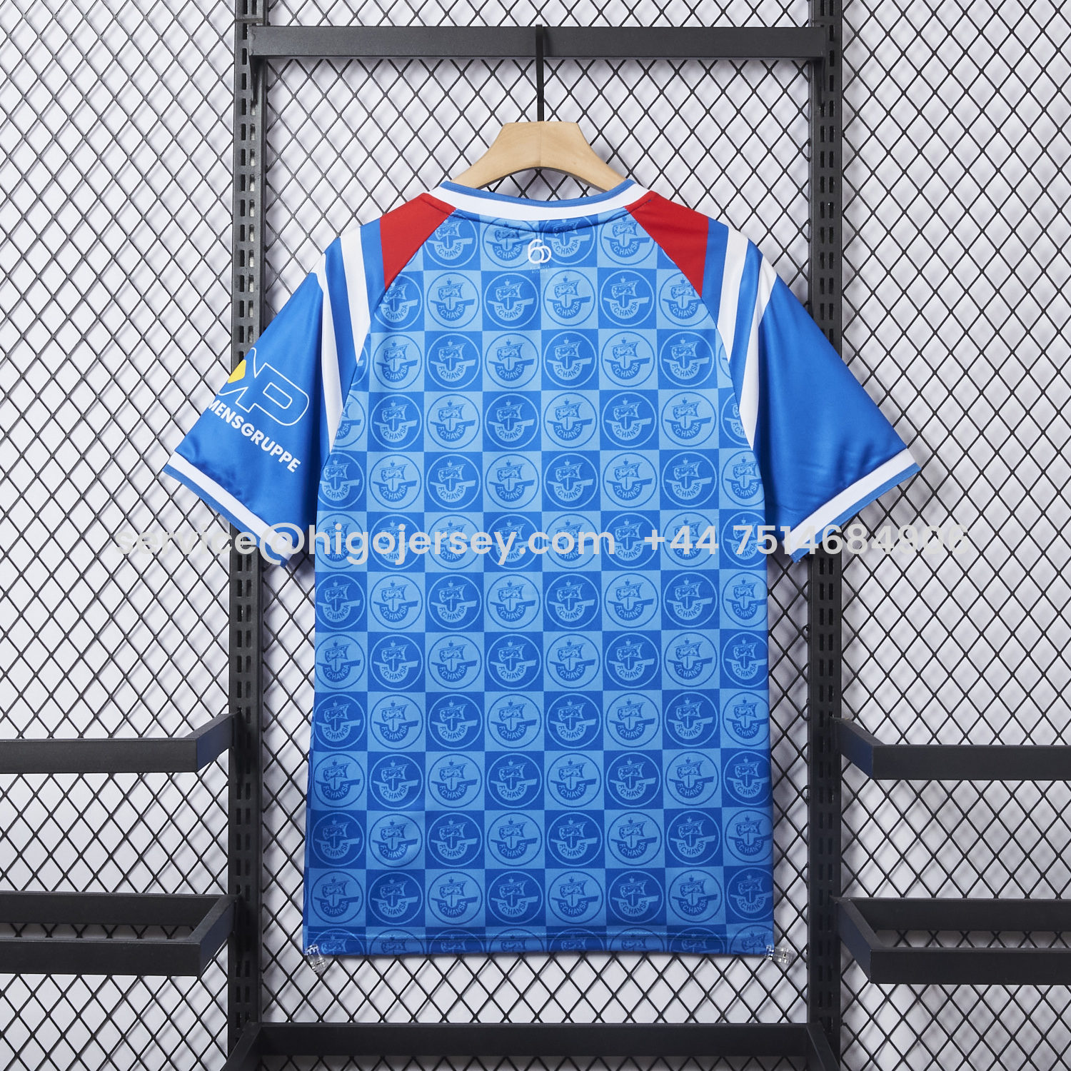 Higojerseys-Hansa Rostock 25-26 Home Jersey - Fans Version