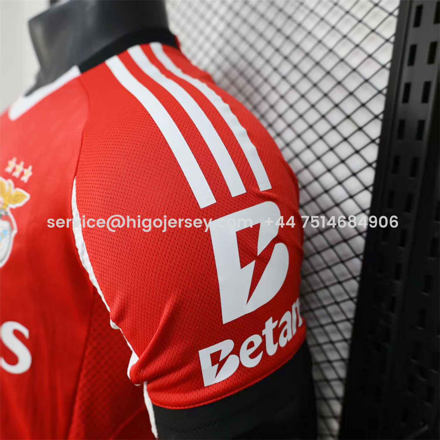 Higojerseys-Benfica 25-26 Home Jersey - Player Version