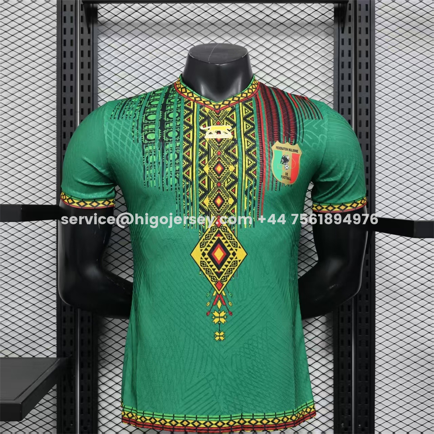 Higojerseys-Mali 2026 Green Special Jersey - Player Version