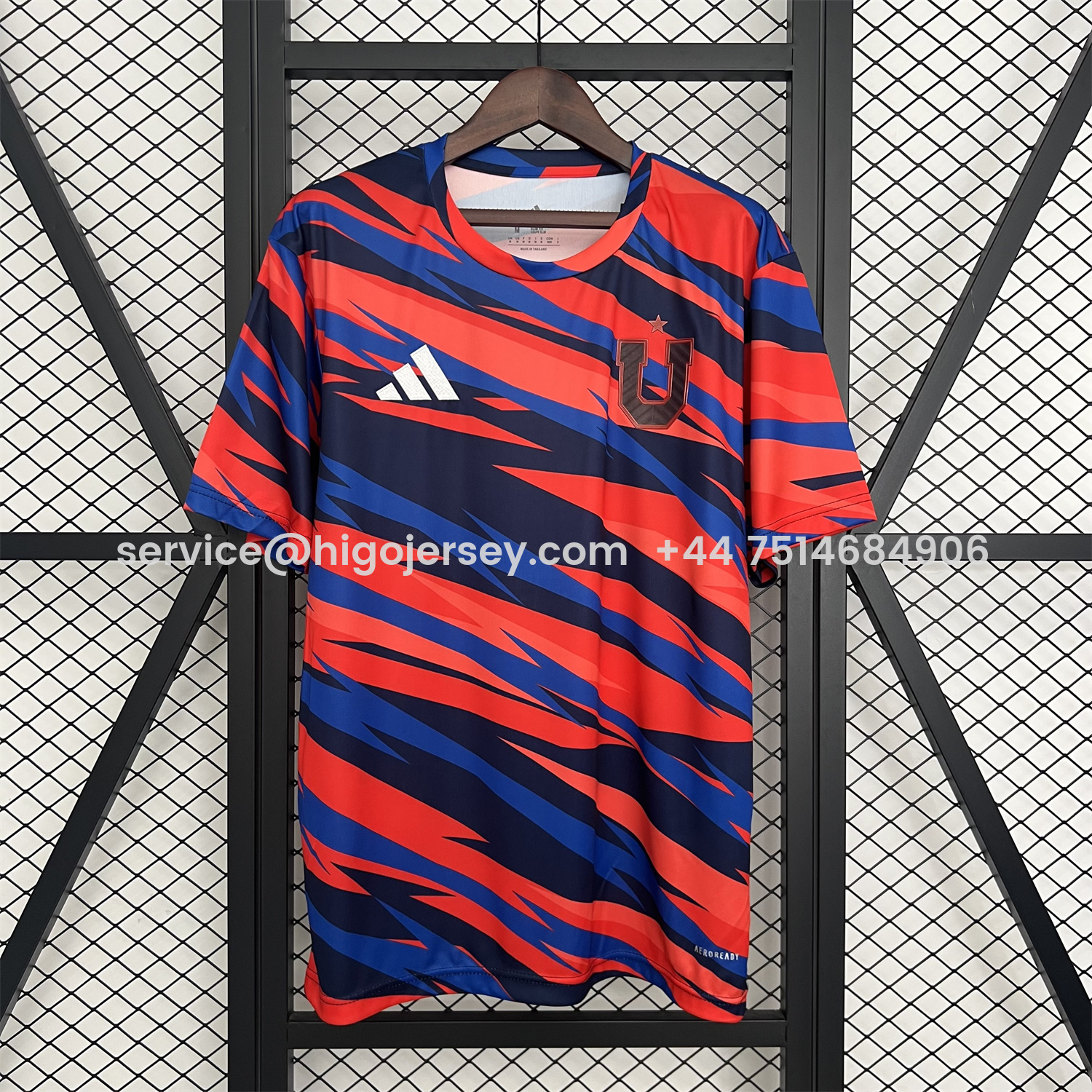 Higojerseys-Universidad de Chile 25-26 Red Training Jersey - Fans Version