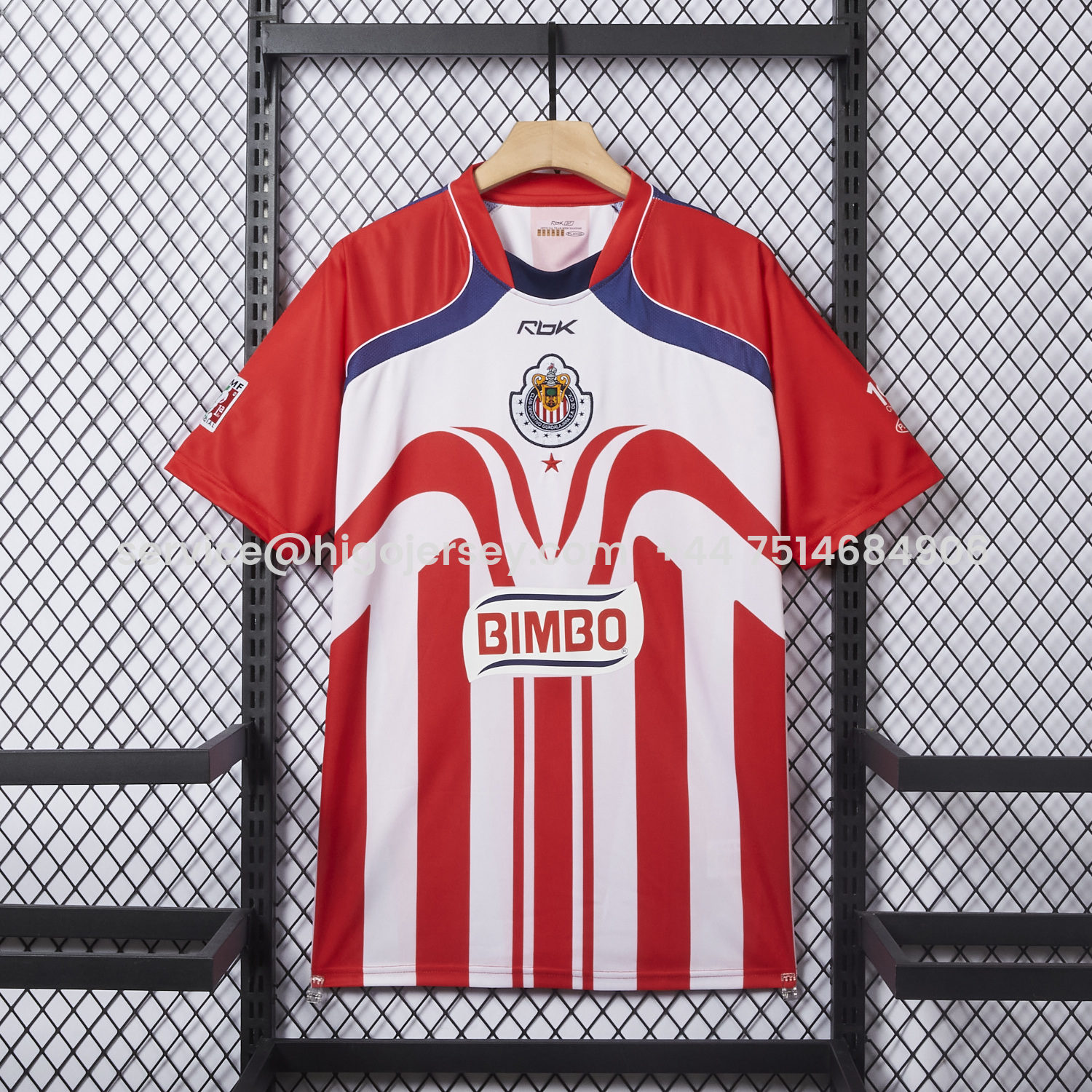 Higojerseys-Retro Chivas de Guadalajara 2006-07 Centennial Edition Jersey