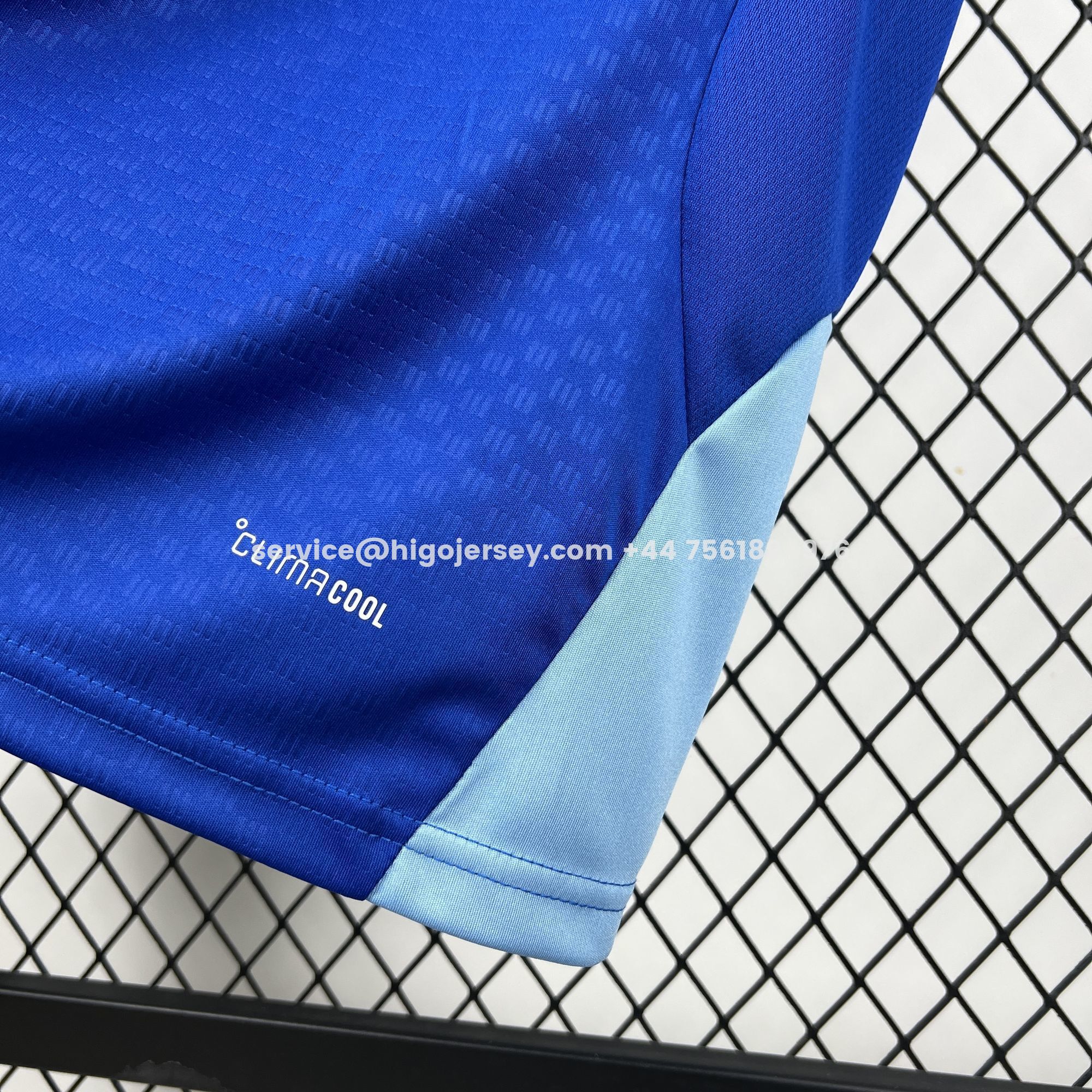 Higojerseys-Cruzeiro 25-26 Pre-Match Ocean Blue Training Vest - Fans Version