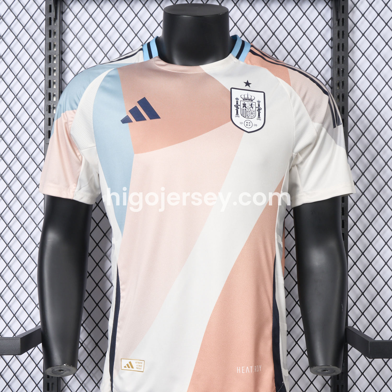 Higojerseys-Spain 2025 Women's Team Away Jersey - Men's Player Version