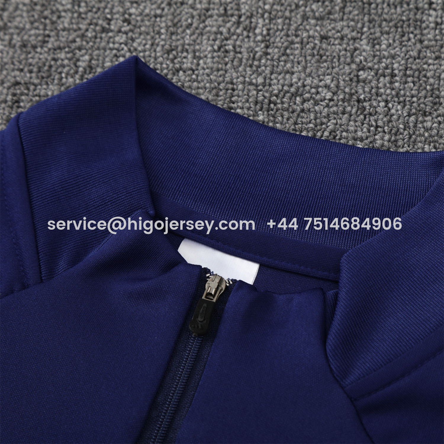 Higojerseys-Flamengo 25-26 Long Sleeve Training Set - Deep Blue Top & Deep Blue Pants