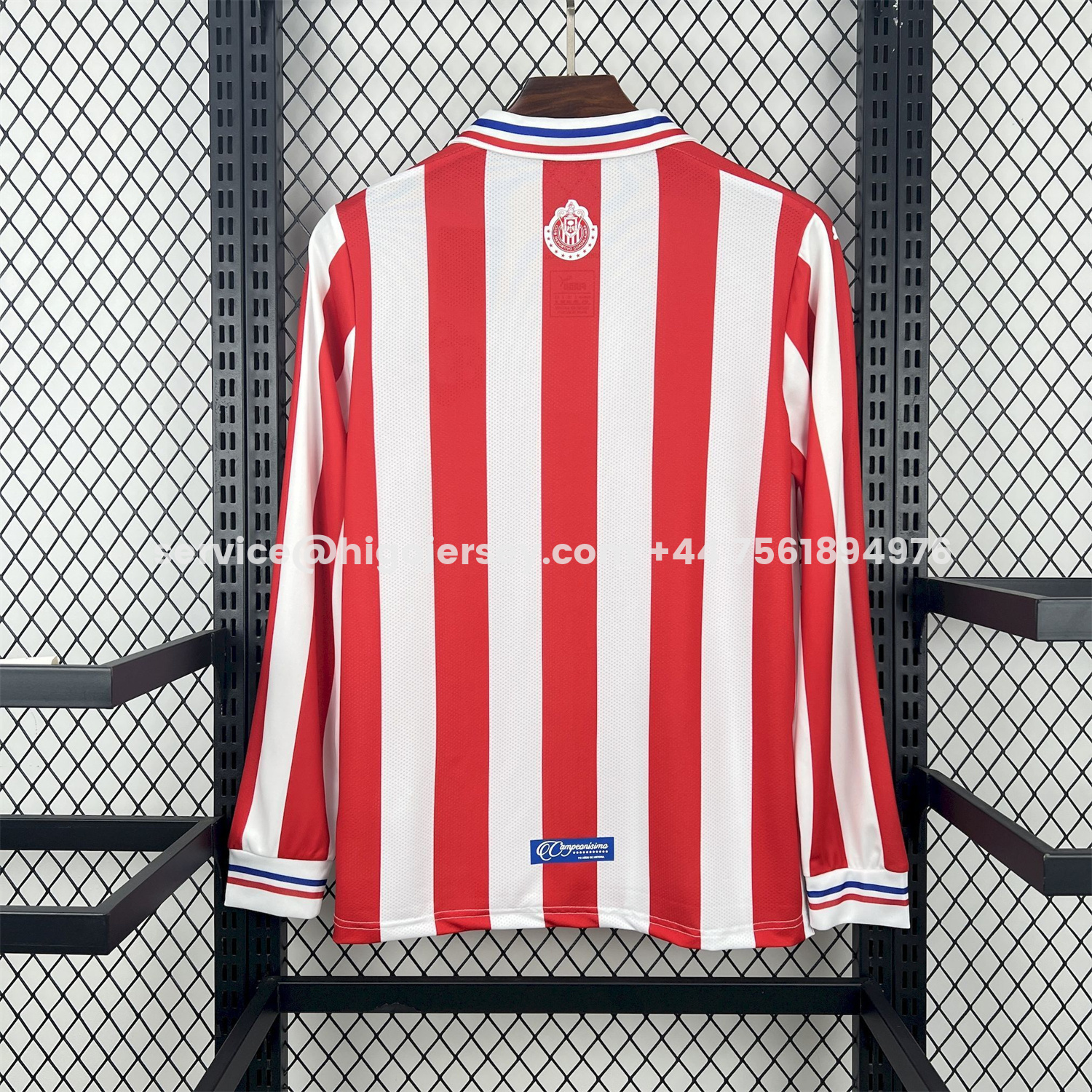 Higojerseys-Retro Chivas de Guadalajara 2016-17 110-Years Anniversary Long Sleeves Jersey