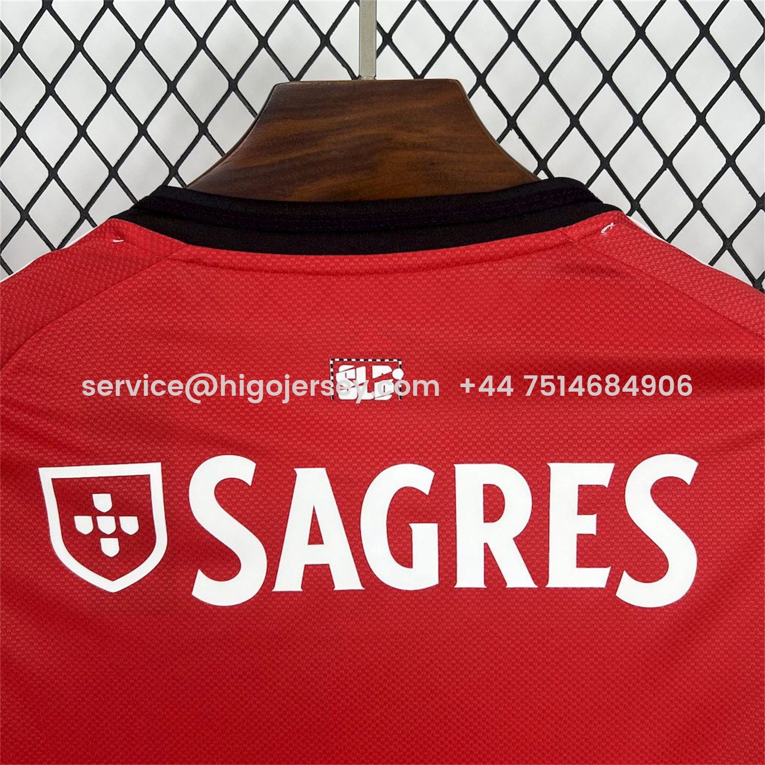 Higojerseys-Benfica 25-26 Home Long Sleeves Jersey - Fans Version