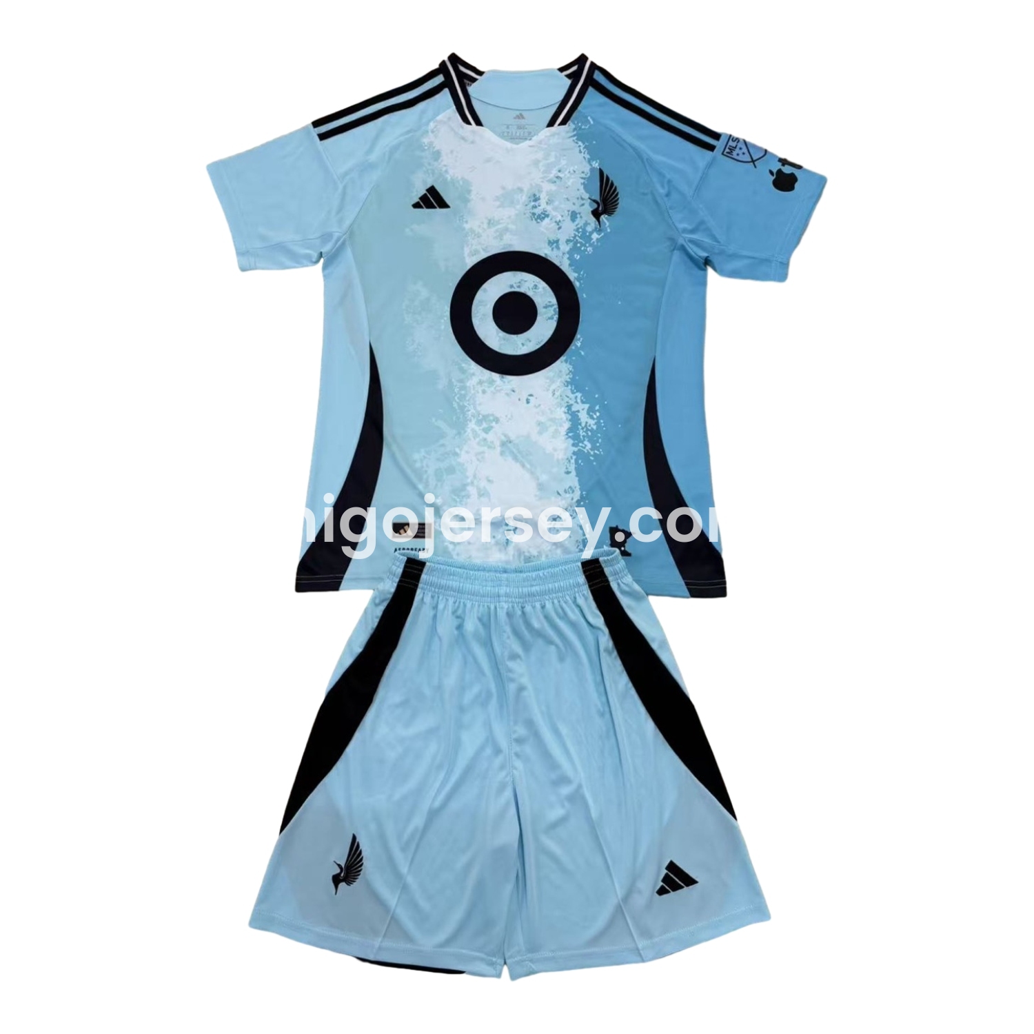 Higojerseys-Minnesota United 2025 Away Men's Adult Jersey Set - Fans Version