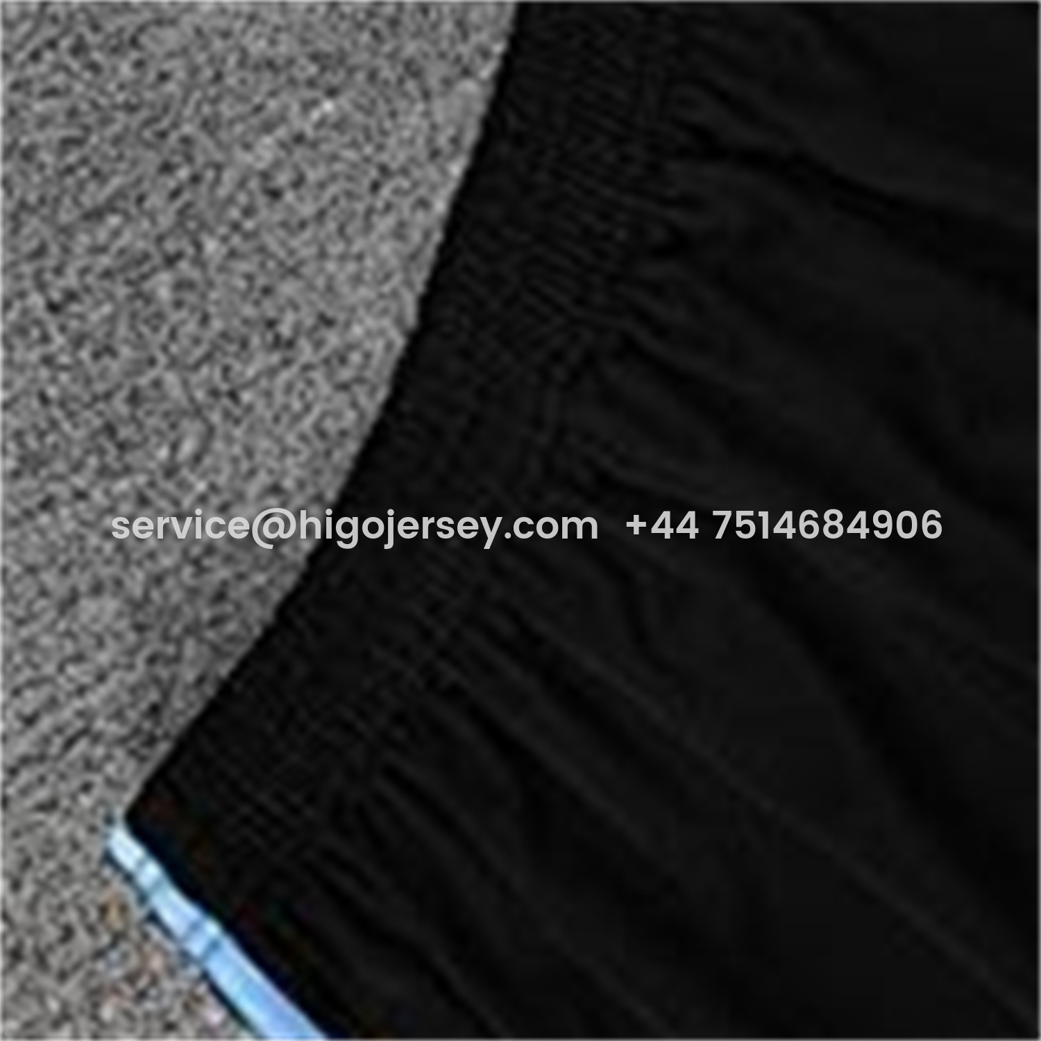 Higojerseys-Argentina 25-26 Short-Sleeve Training Set - Blue Stripes Black Top & Black Shorts