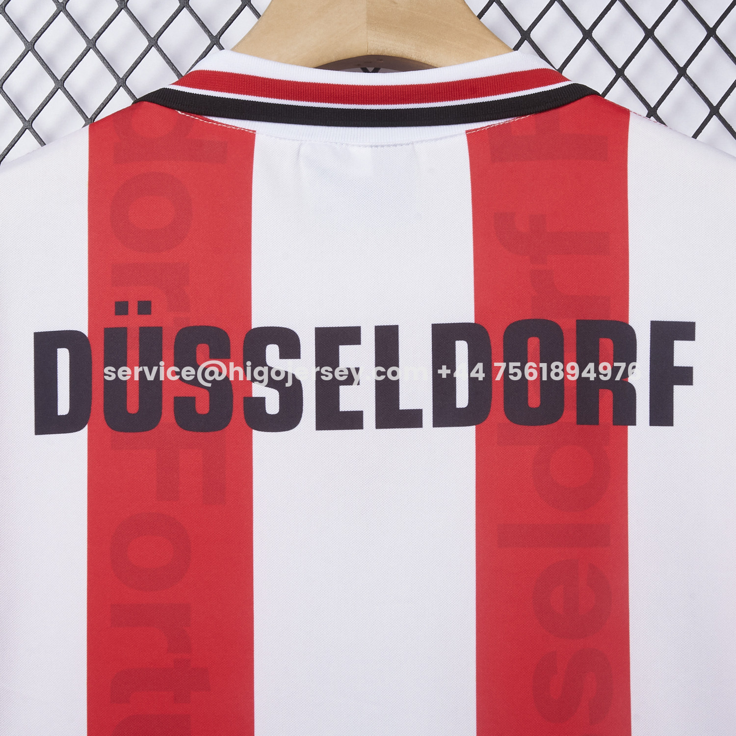Higojerseys-Retro Fortuna Düsseldorf 1996-98 Home Jersey
