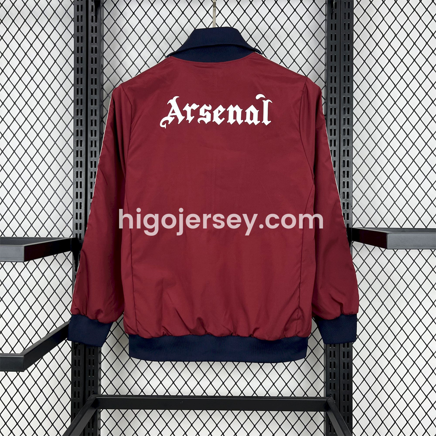 Higojerseys-Arsenal 24-25 Player Windbreaker - Deep Red