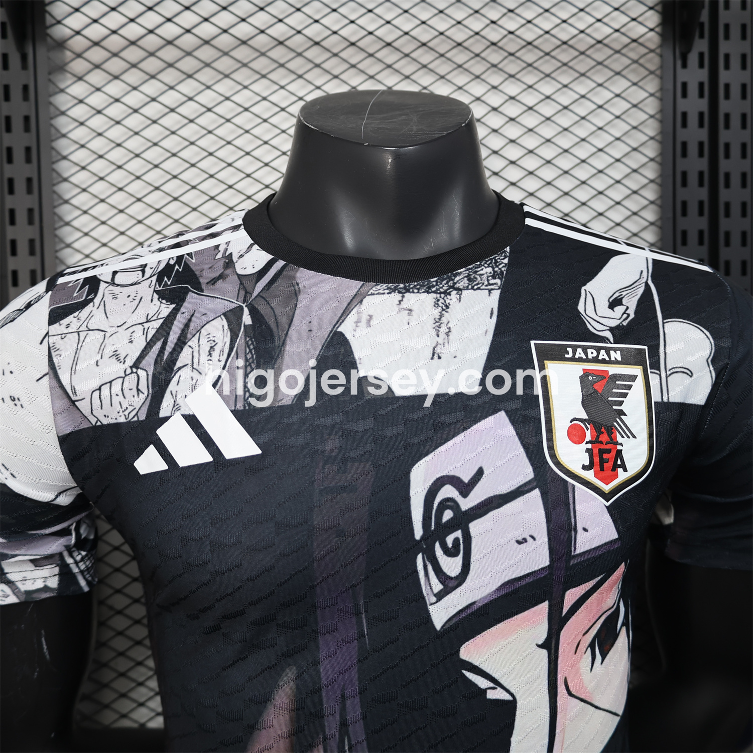 Higojerseys-Japan 25-26 Uchiha Itachi Black & White Special Jersey - Player Version