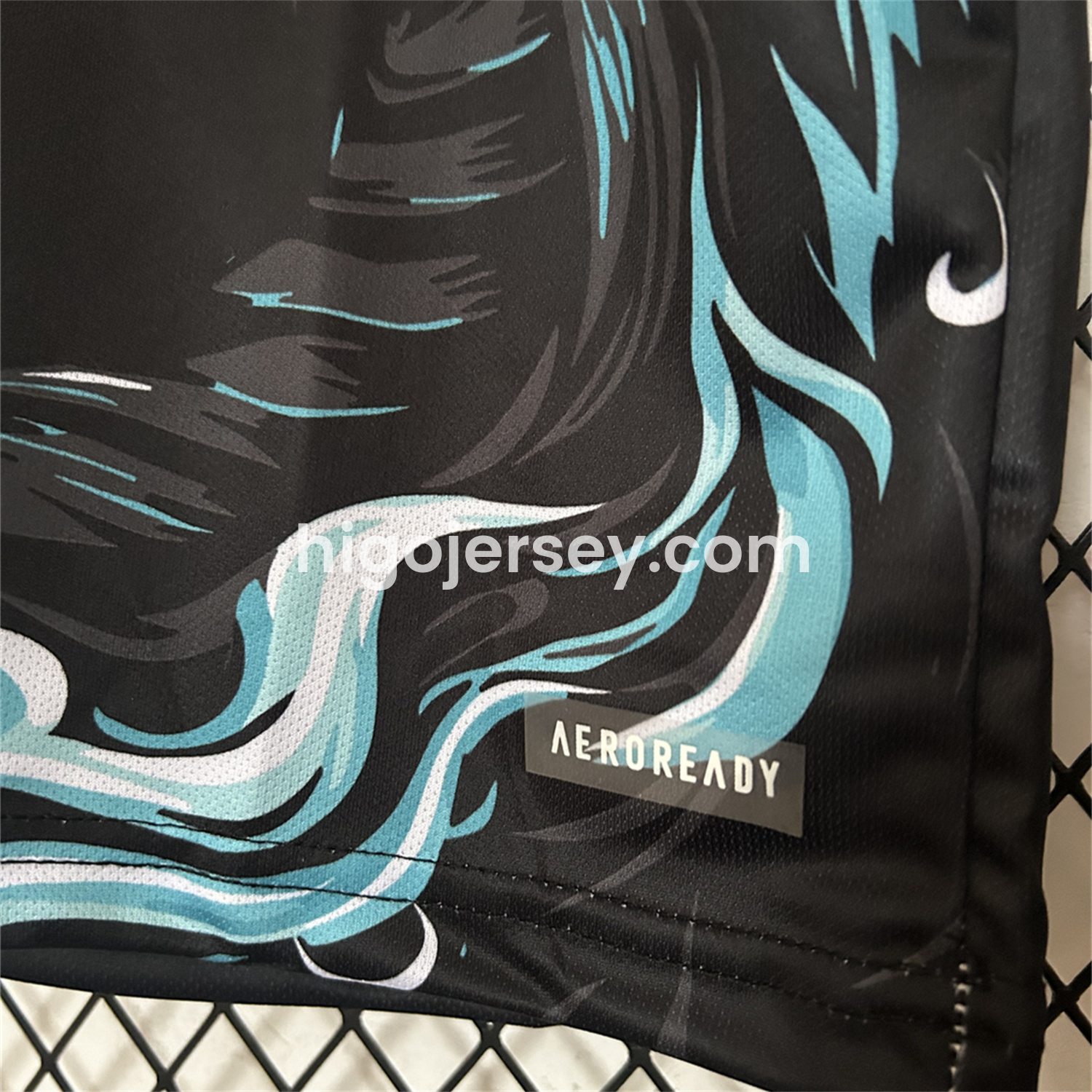 Higojerseys-Real Madrid 25-26 Blue Fire Black Dragon Special Edition Jersey - Fans Version