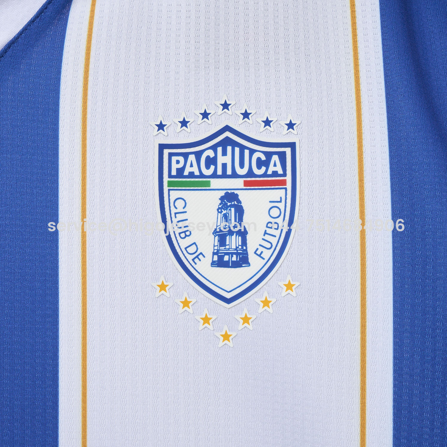 Higojerseys-Pachuca 25-26 Home Jersey - Fans Version