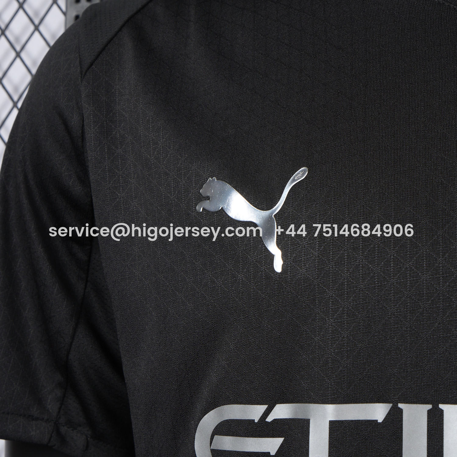 Higojerseys-Manchester City 25-26 Away Black Jersey - Player Version