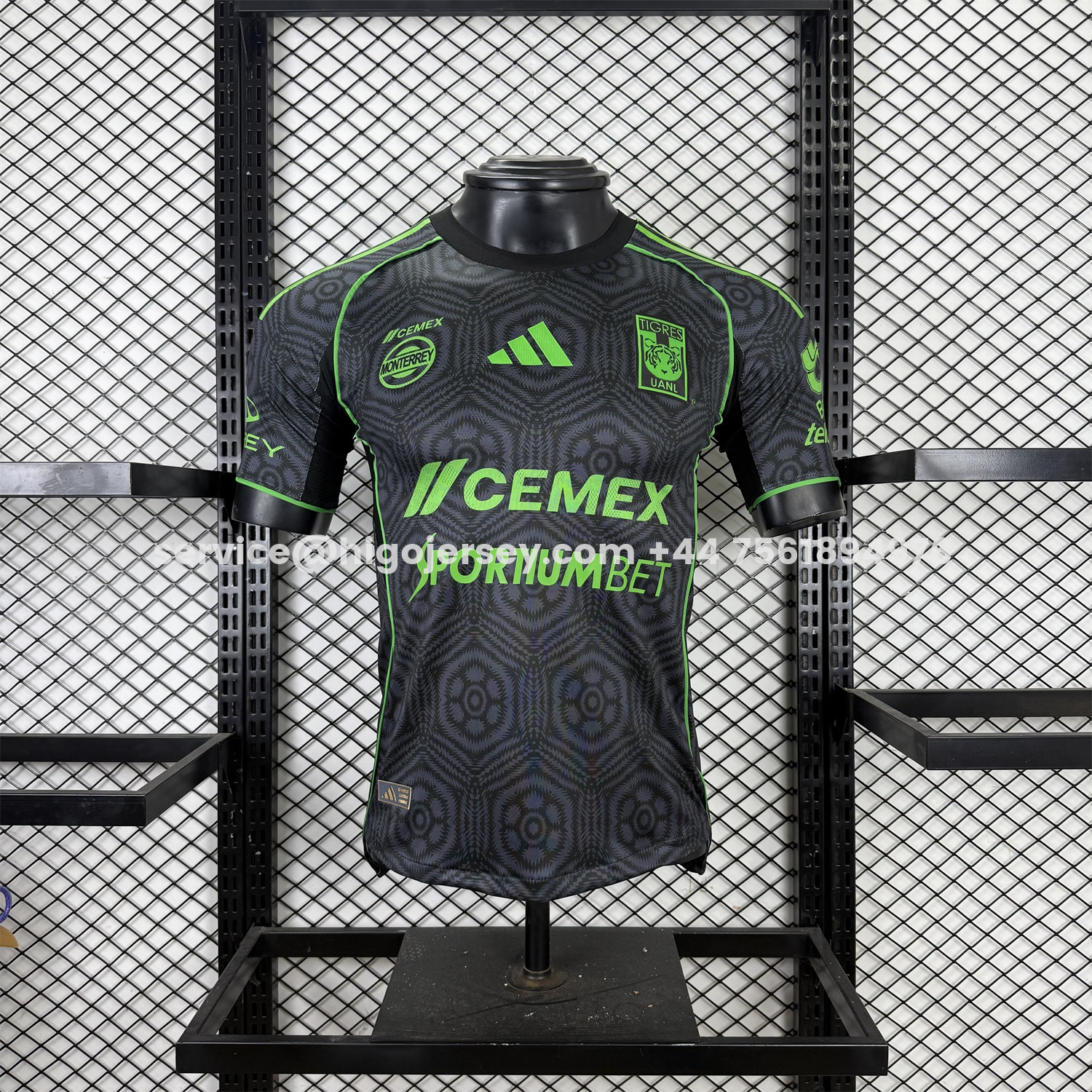 Higojerseys-Tigres UANL 25-26 Third Jersey With All Sponsors - Player Version