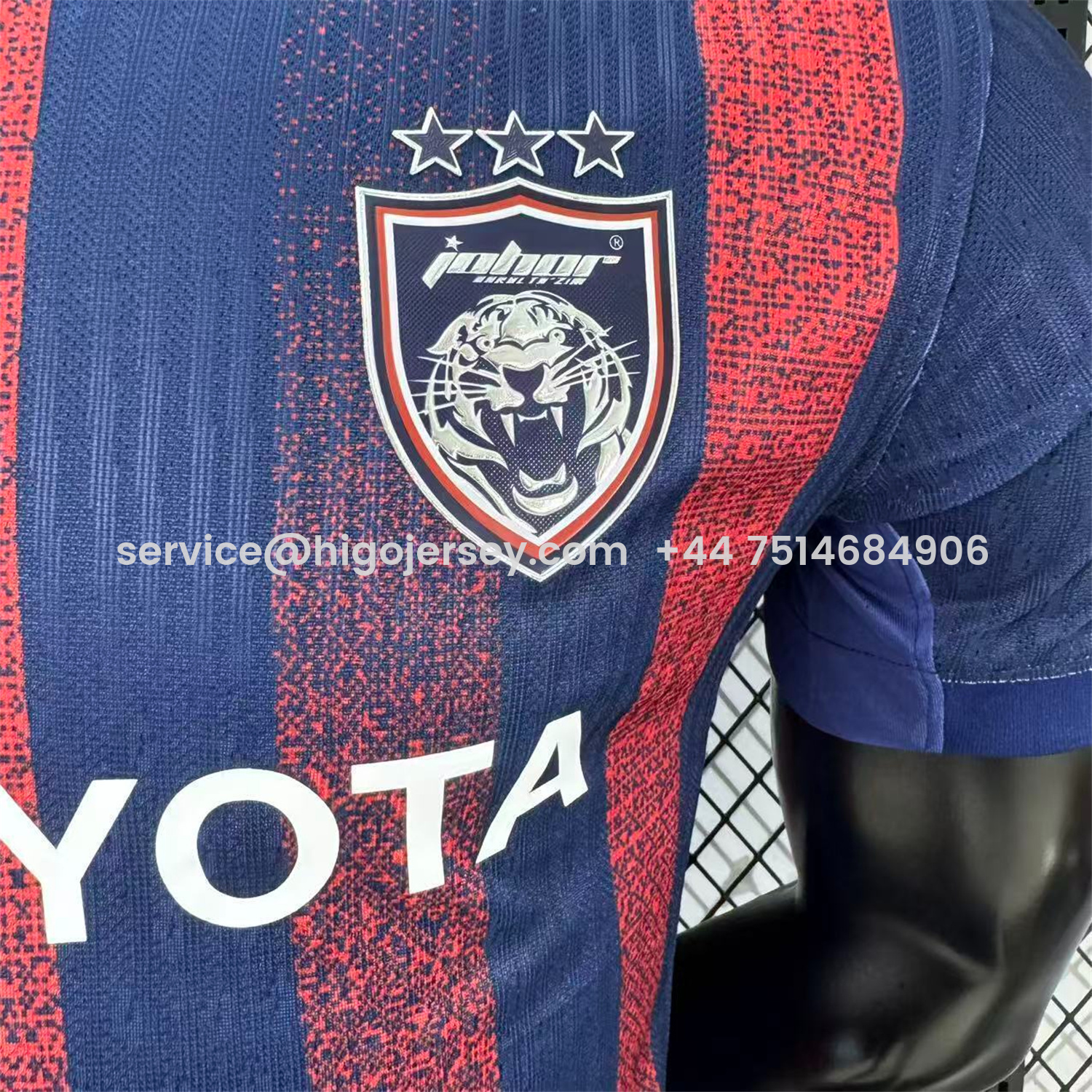 Higojerseys-Johor DT 25-26 Home Jersey - Player Version