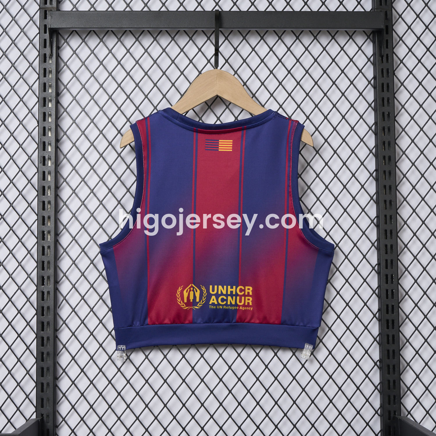 Higojerseys-Women's Barcelona 25-26 Home Yoga Vest
