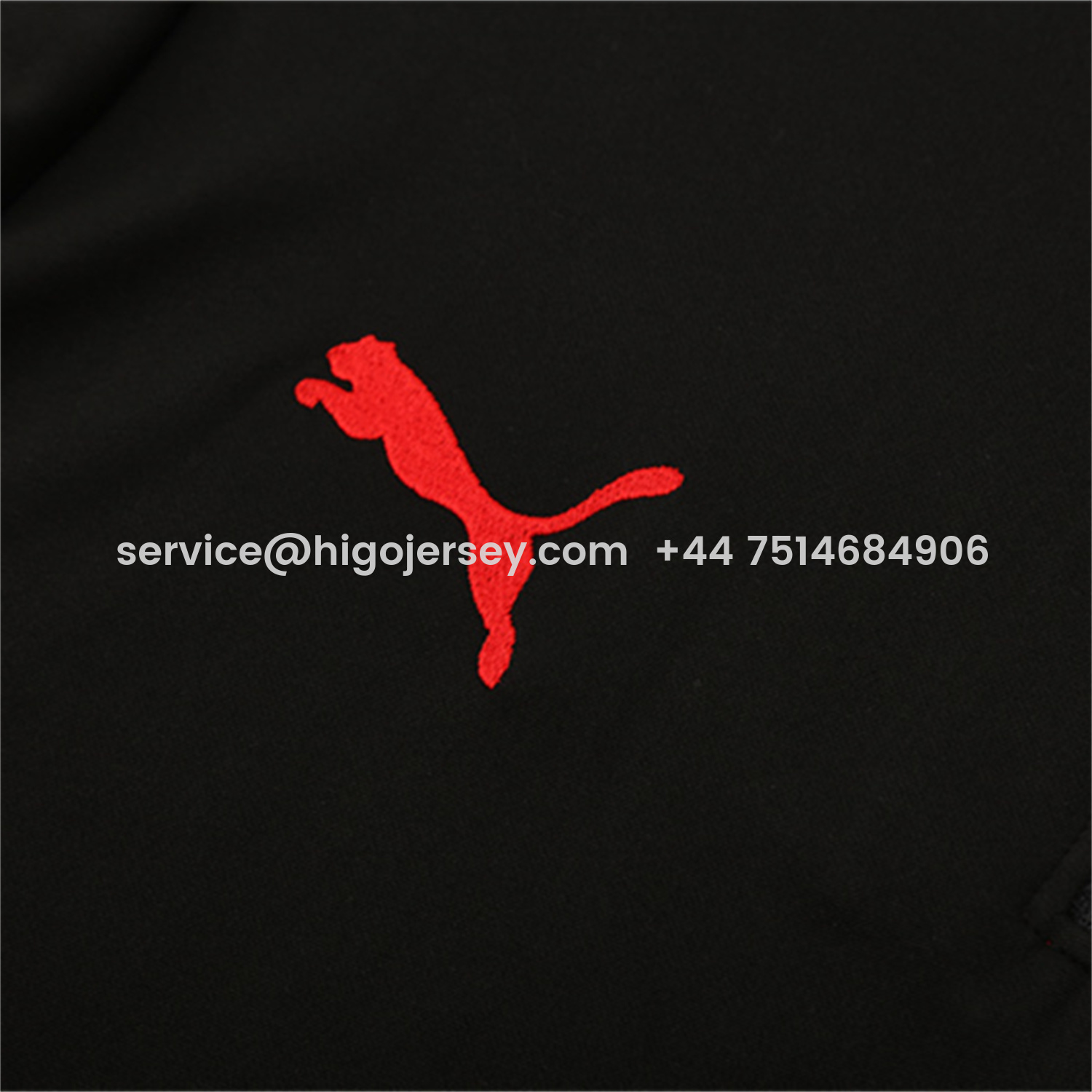Higojerseys-Portugal 25-26 Long Sleeve Training Set - Black Top & Black Pants
