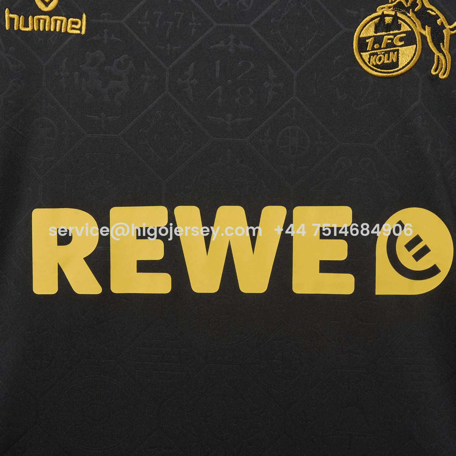 Higojerseys-Köln 25-26 Third Black Jersey - Fans Version