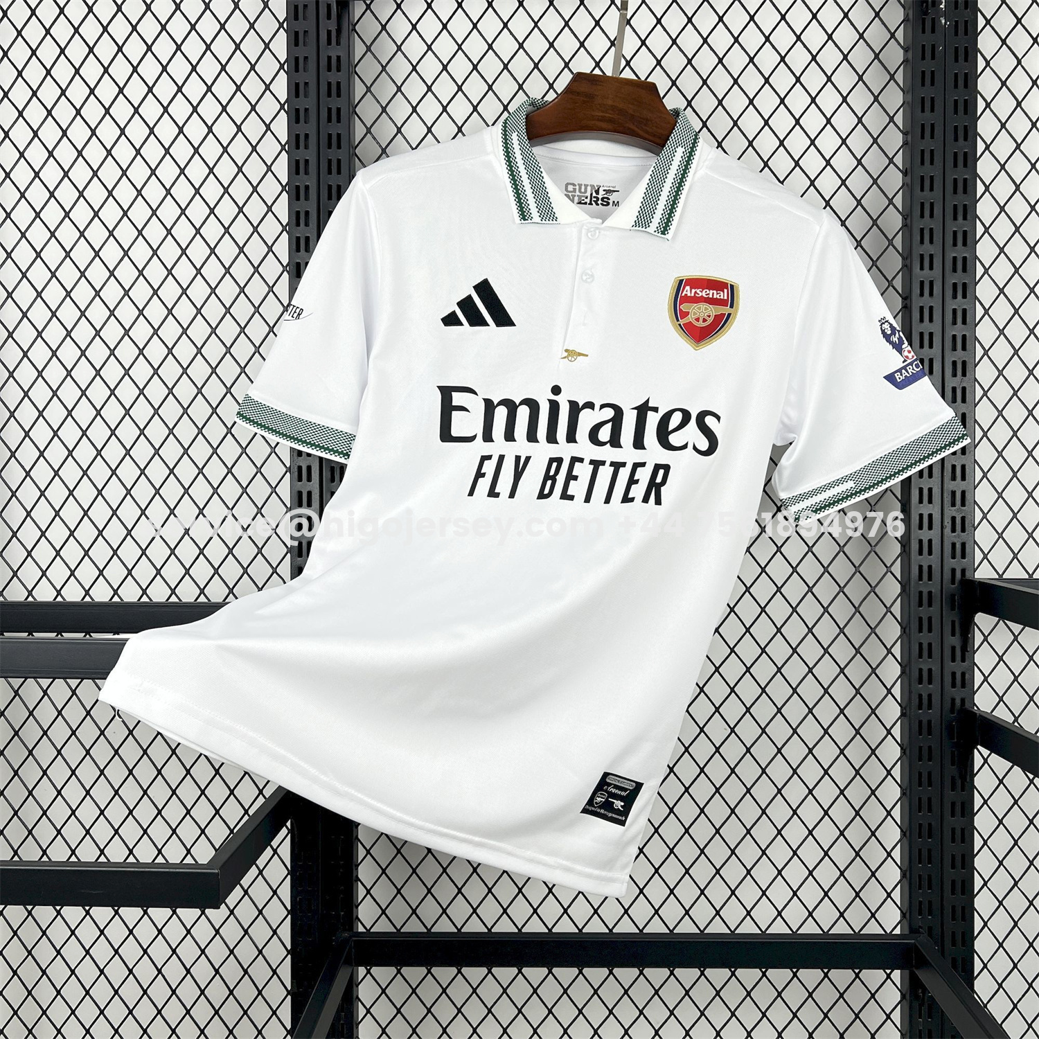 Higojerseys-Arsenal 25-26 White Special Jersey - Fans Version