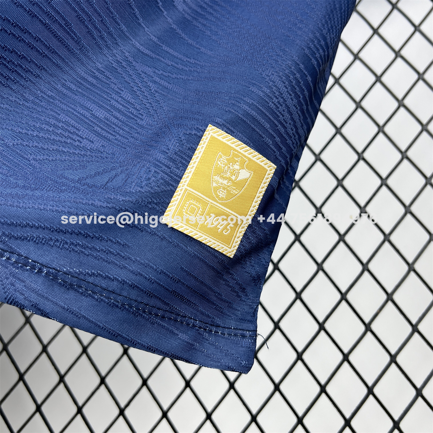 Higojerseys-Vasco da Gama 25-26 Blue Goalkeeper Jersey - Fans Version