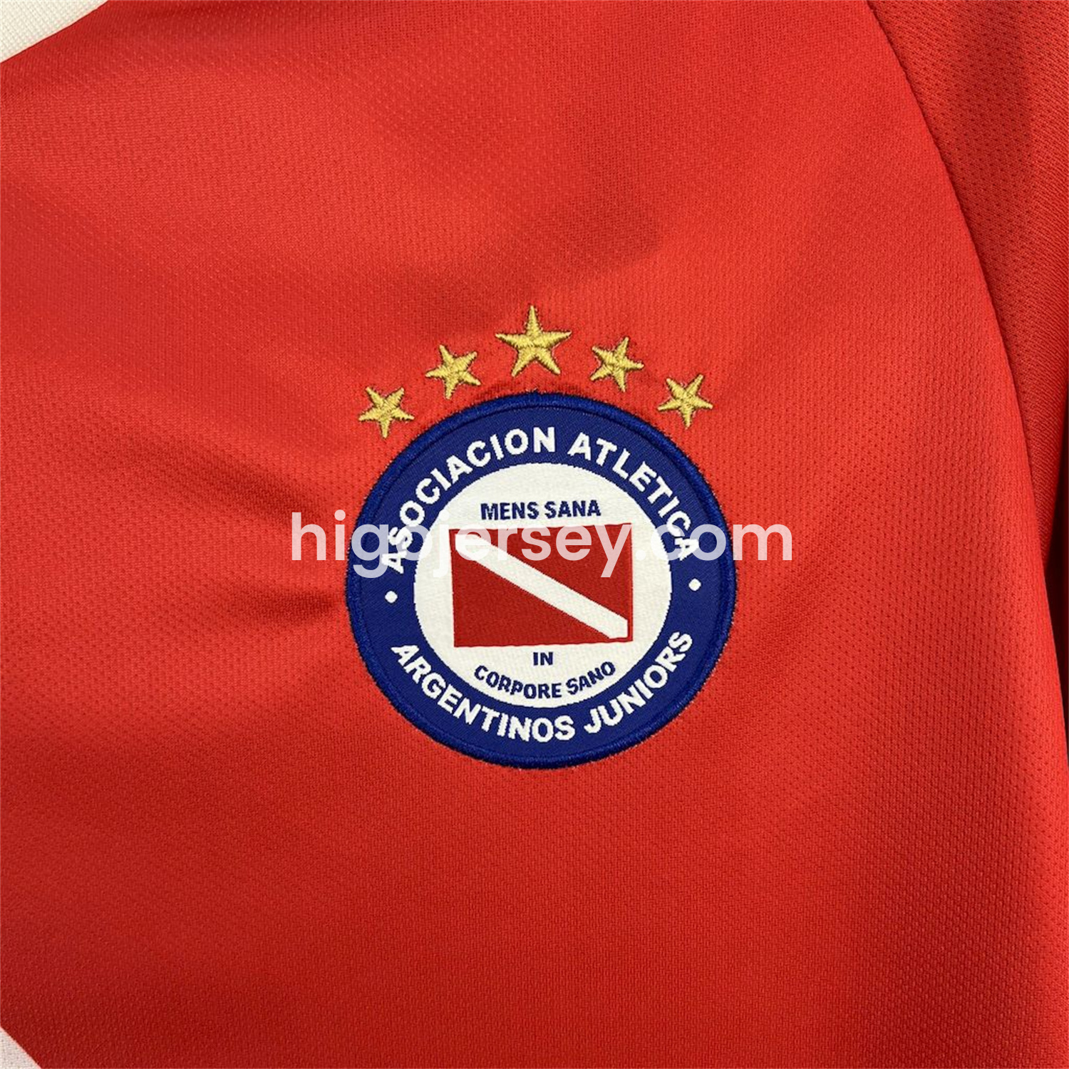 Higojerseys-Argentinos Juniors 25-26 Home Jersey - Fans Version