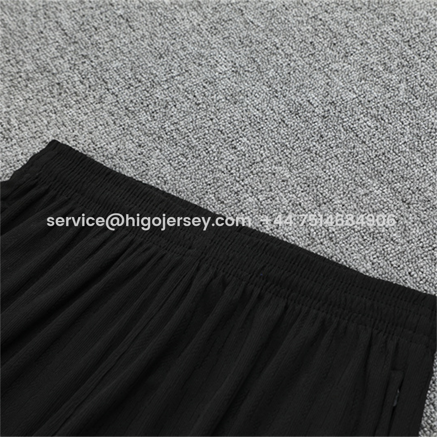 Higojerseys-Brazil 25-26 Kids Long Sleeve Training Set - Player Version - Black Top and Pants