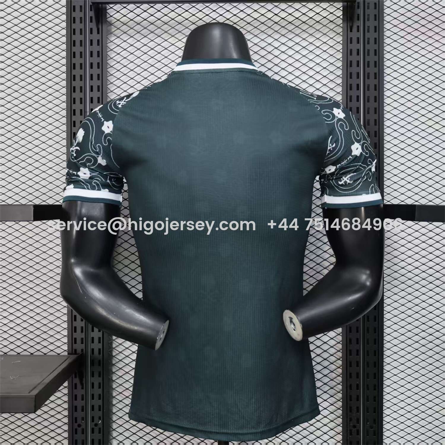 Higojerseys-Al-Ahli SFC Jeddah Nationals 25-26 Green Special Edition Jersey - Player Version