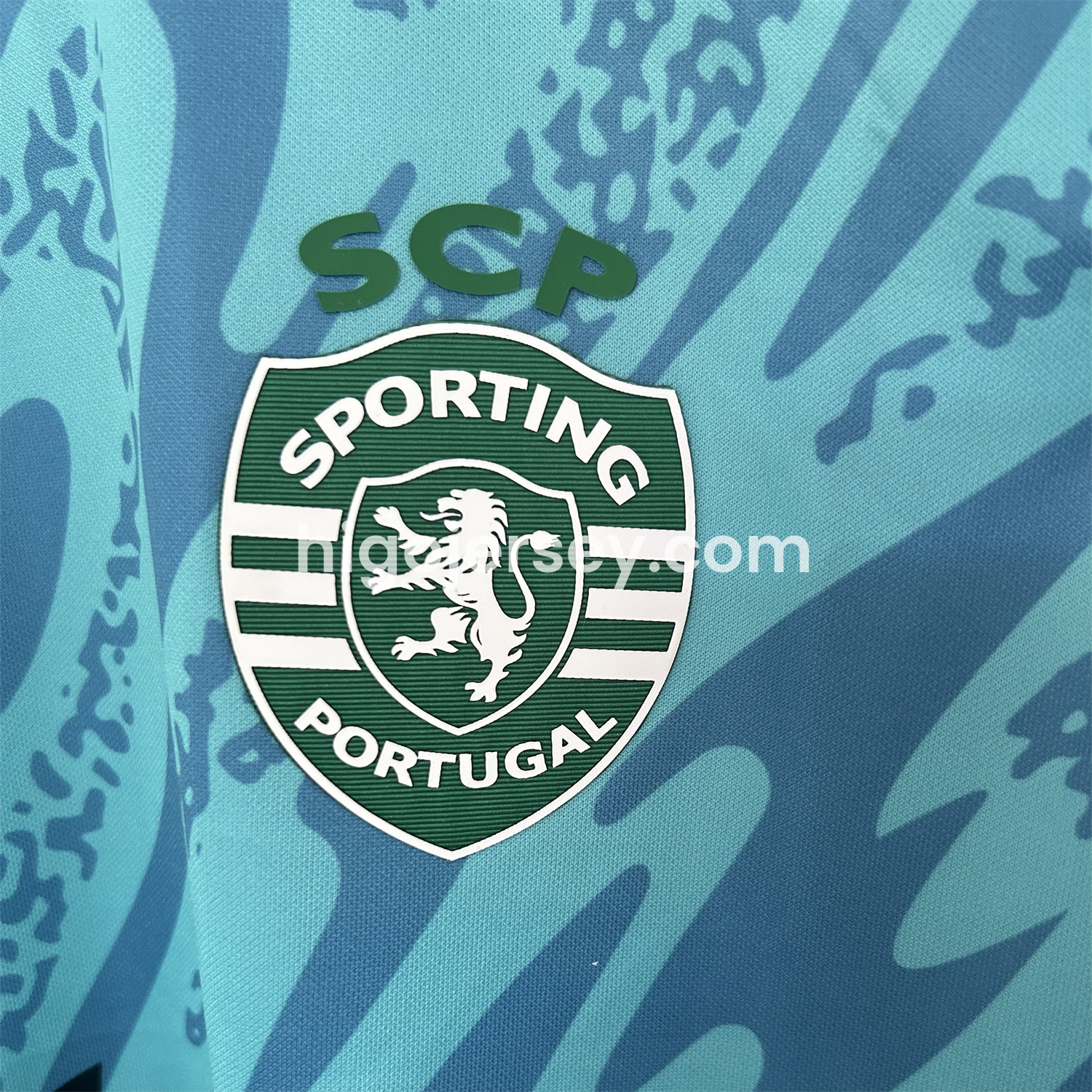 Higojerseys-Sporting CP 25-26 Blue Goalkeeper Jersey - Fans Version