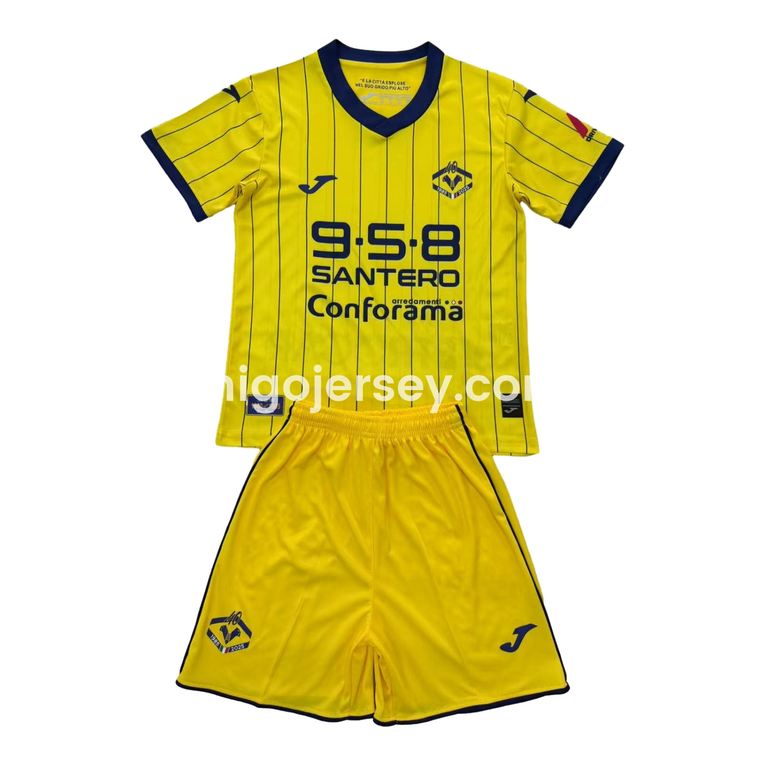 Higojerseys-Hellas Verona 24-25 Scudetto 40 Years Commemorative Men's Adult Jersey Set - Fans Version