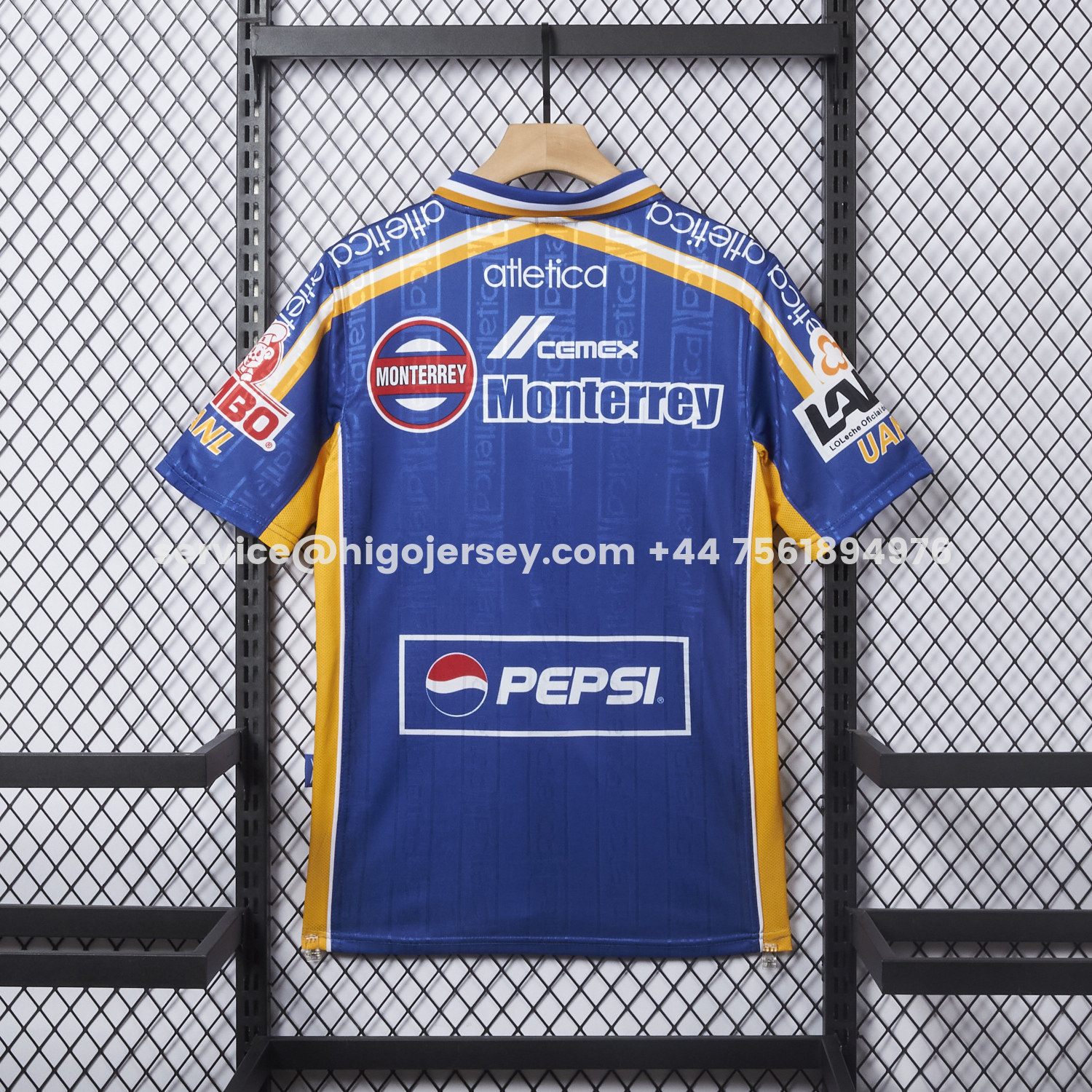 Higojerseys-Retro Tigres UANL 1999-00 Away Jersey