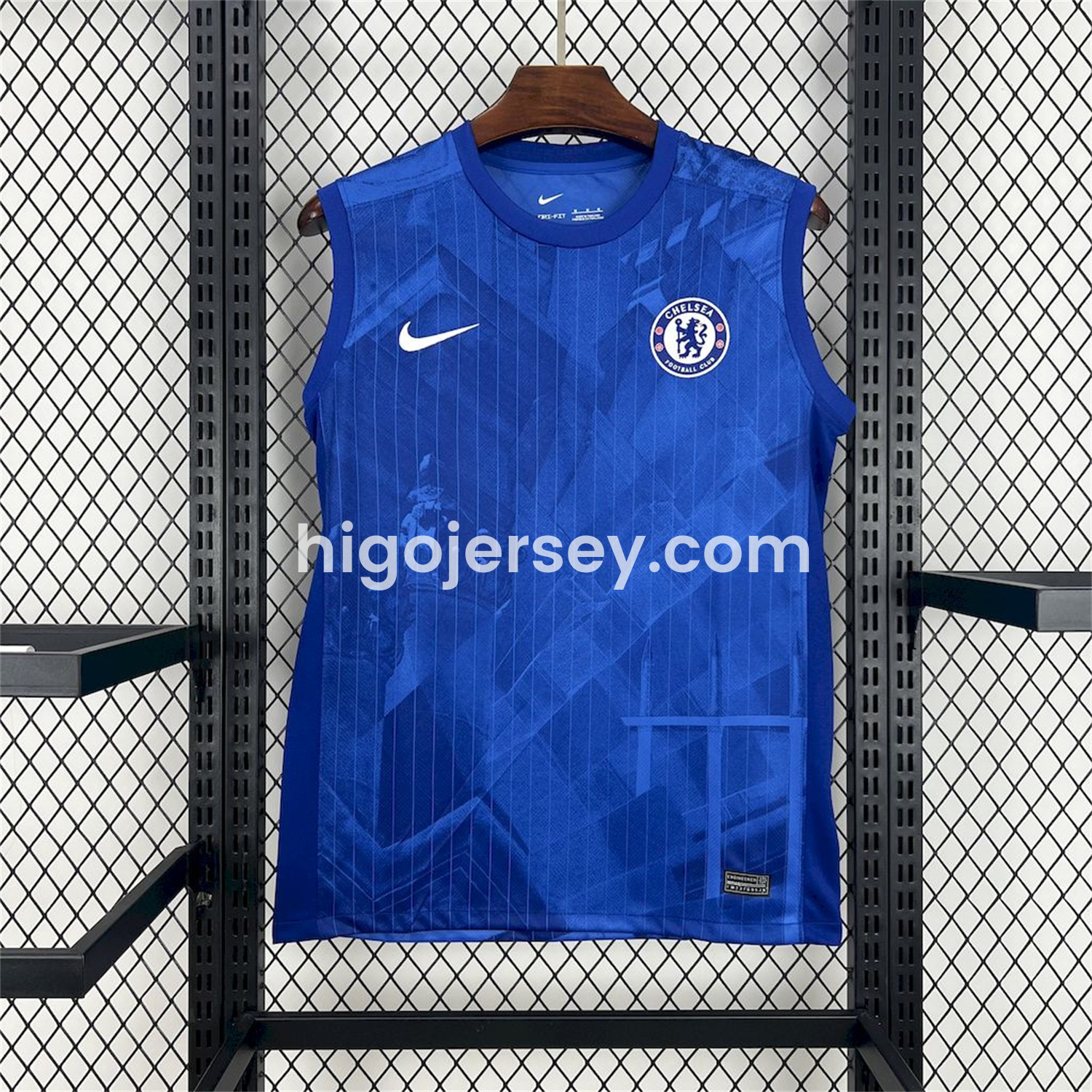 Higojerseys-C.H.E.L.S.E.A 25-26 Blue Training Vest - Fans Version