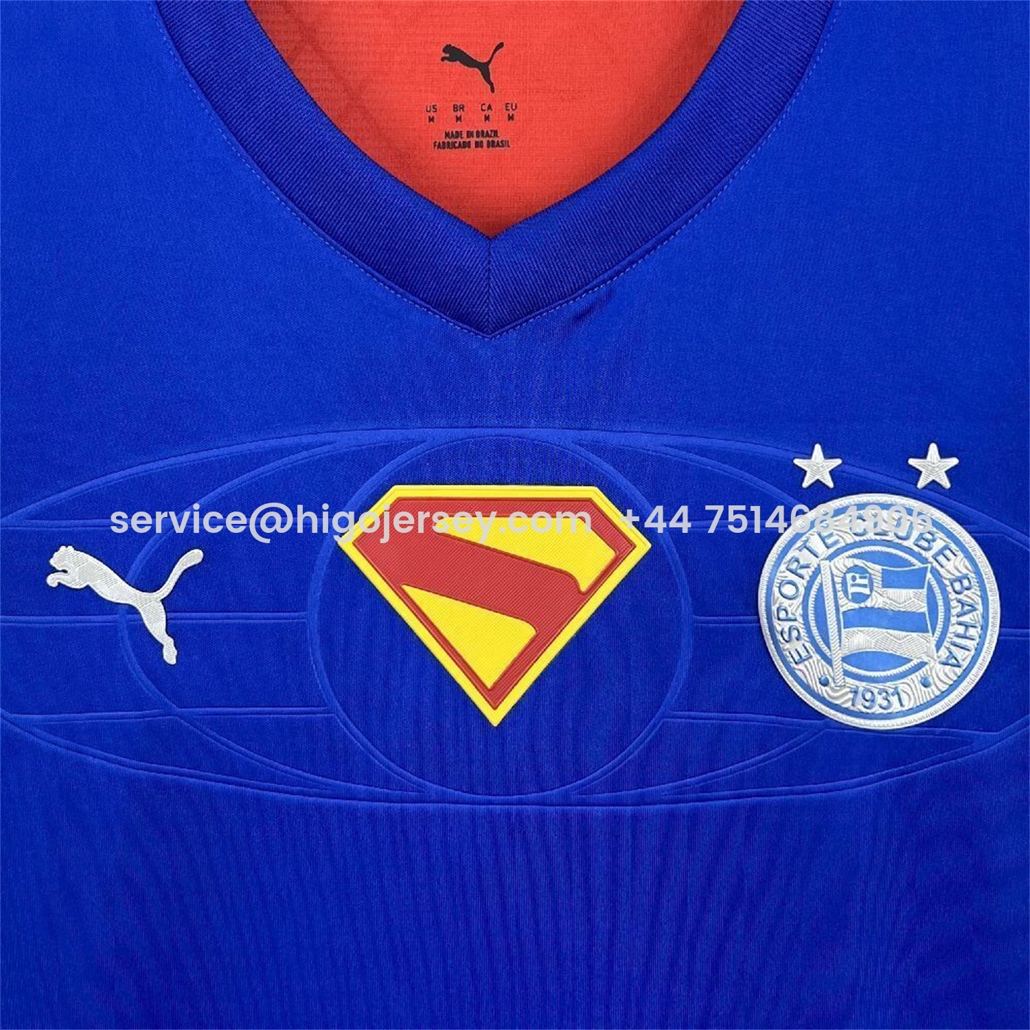 Higojerseys-Women's Bahia 25-26 Super-Man Blue Special Jersey