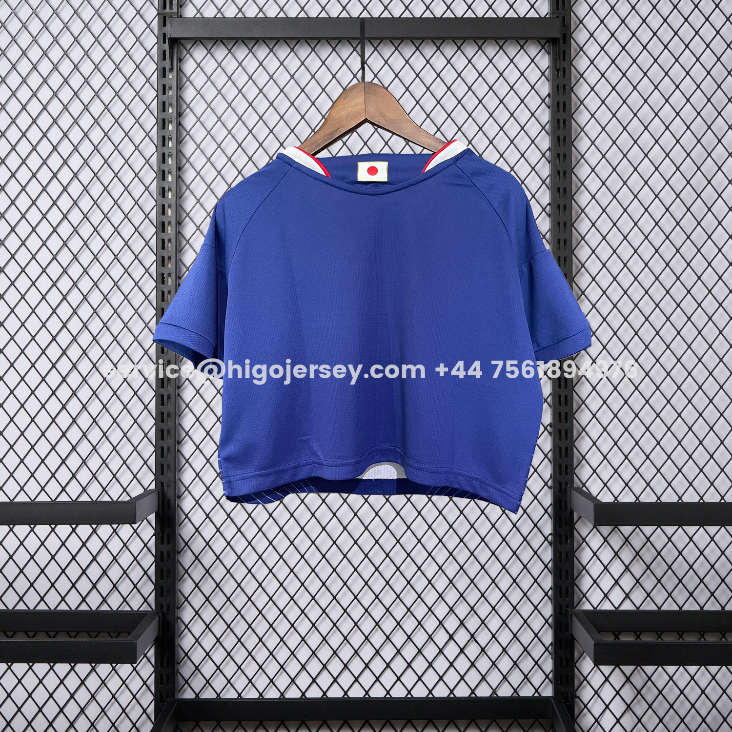 Higojerseys-Women's Japan 2026 Home Cropped Jersey