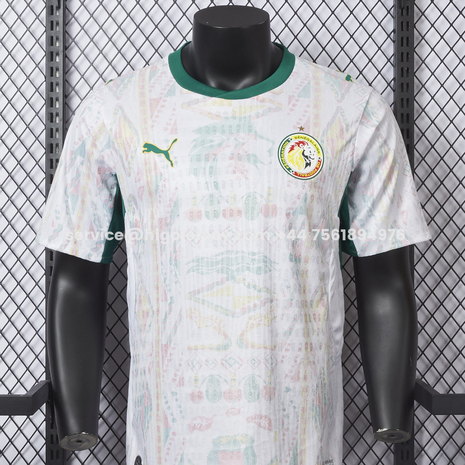 Higojerseys-Senegal 2026 Home White Jersey - Player Version