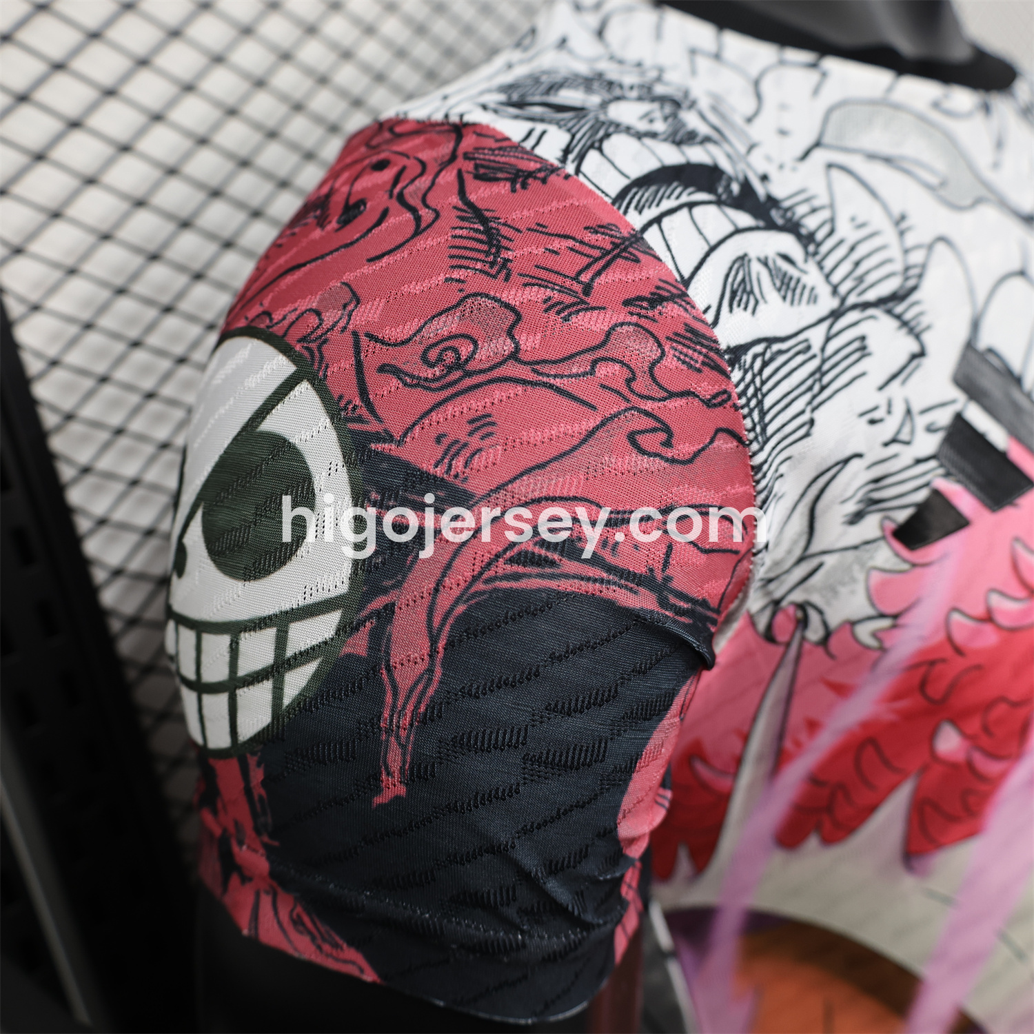 Higojerseys-Japan 25-26 Donquixote Doflamingo Pink & White Special Jersey - Player Version