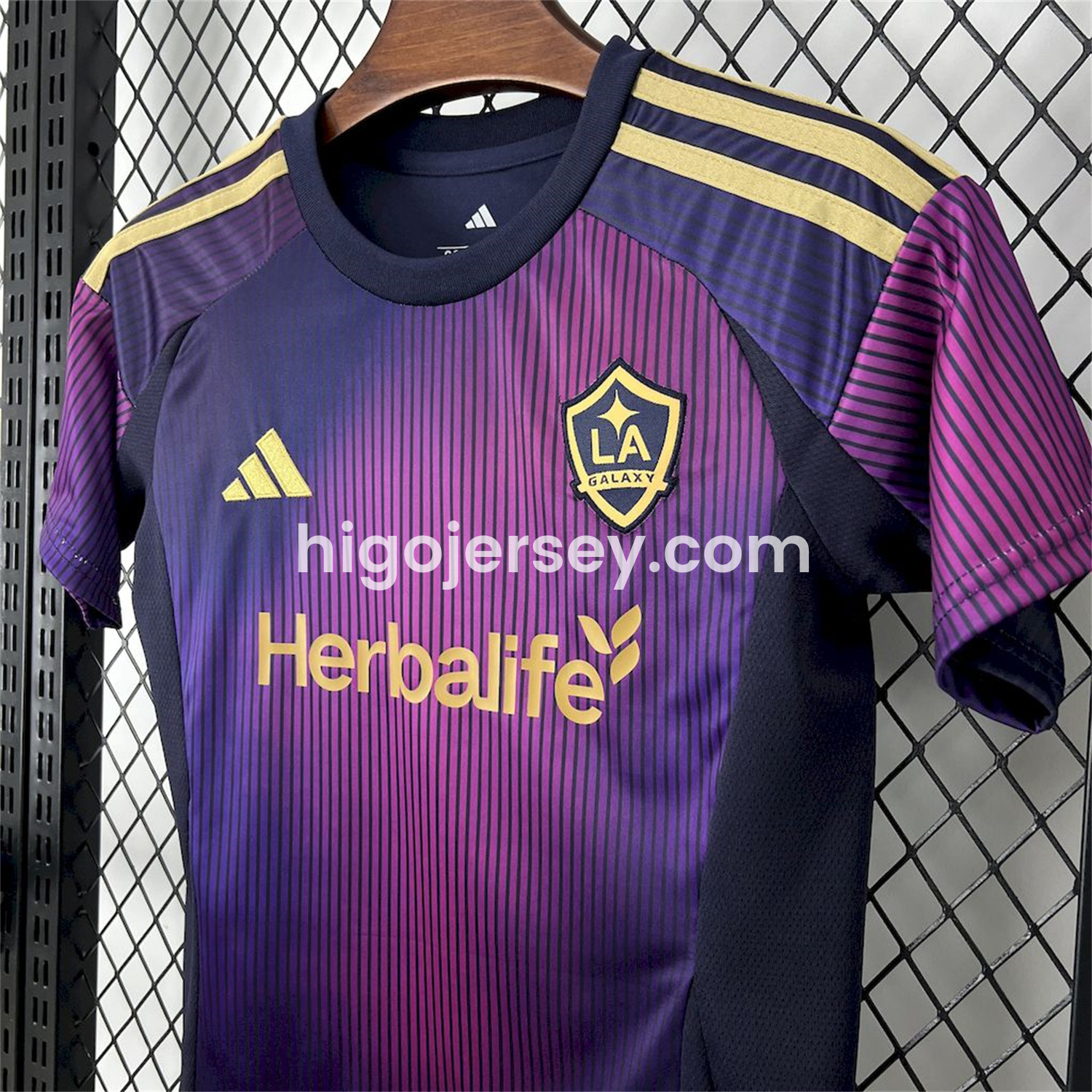 Higojerseys-LA Galaxy 2025 Away Kids Kit