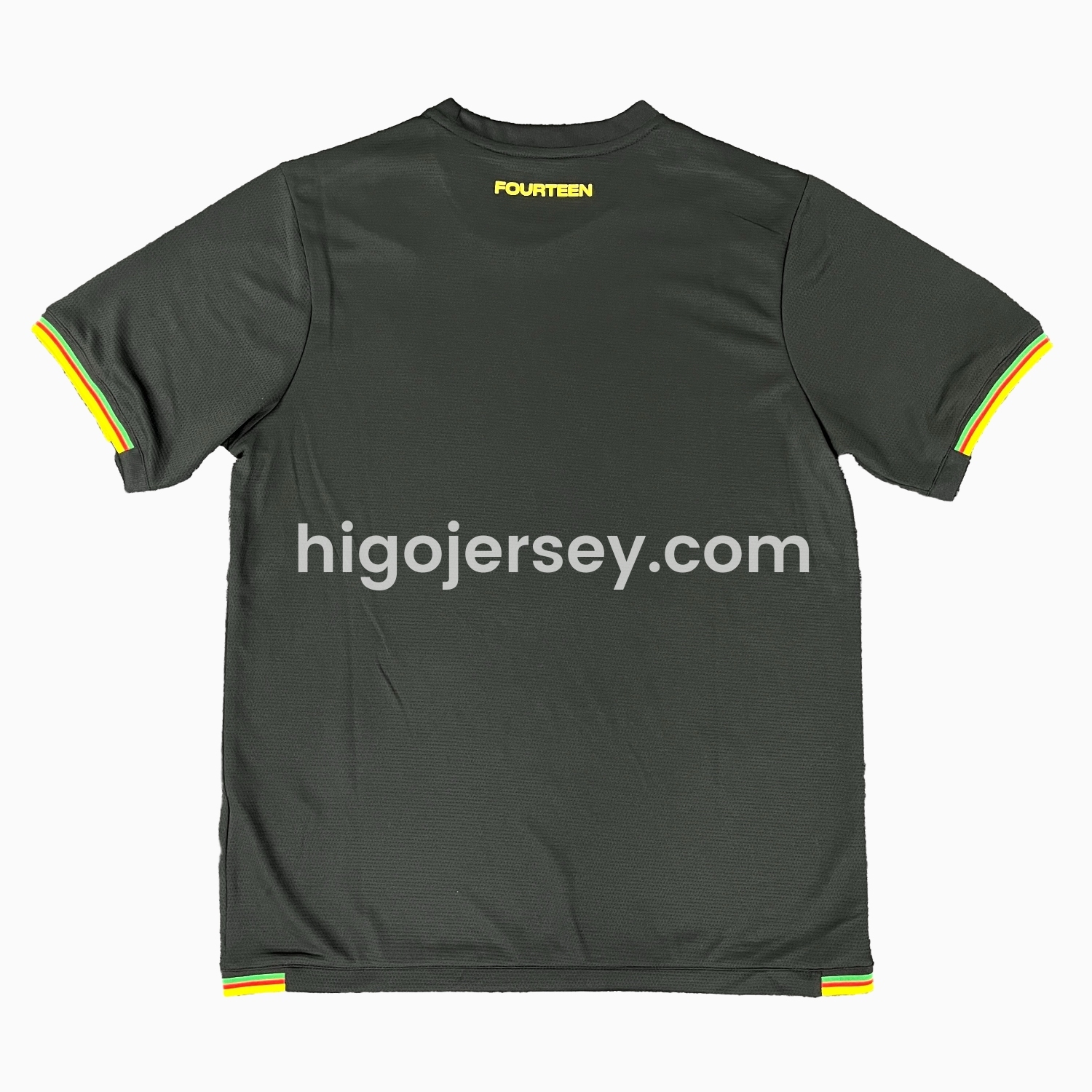 Higojerseys-Cameroon 25-26 Black Training Jersey - Fans Version
