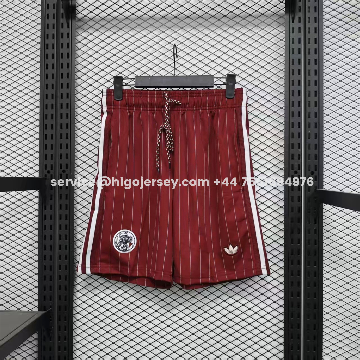 Higojerseys-Ajax 25-26 Icon Range Travel Special Edition Red Shorts - Player Version